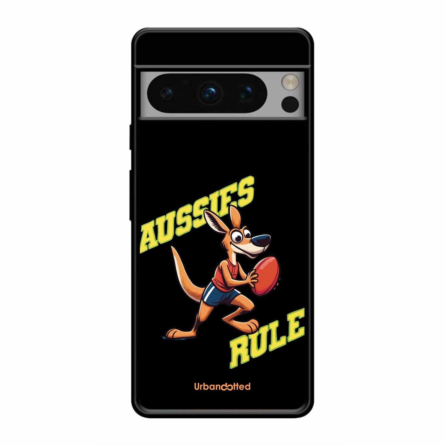 Aussies Rule Football Glass Case For Google Pixel 8 Pro