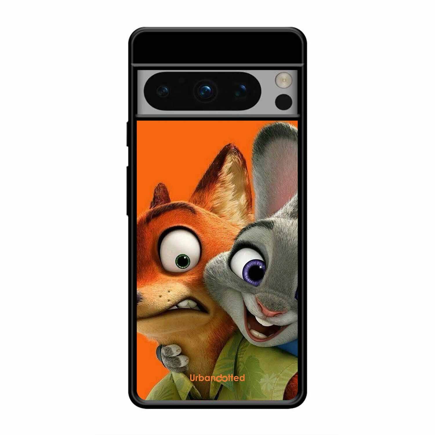 Zootopia Friends Glass Case For Google Pixel 8 Pro