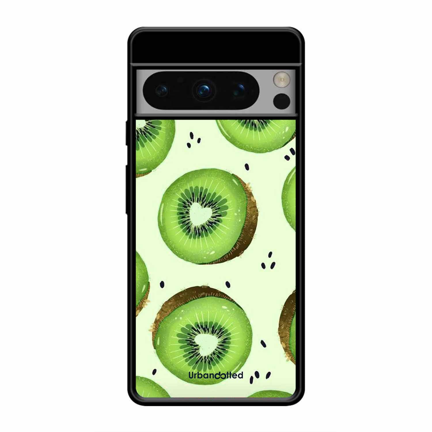 Tropical Kiwi Fruit Glass Case For Google Pixel 8 Pro