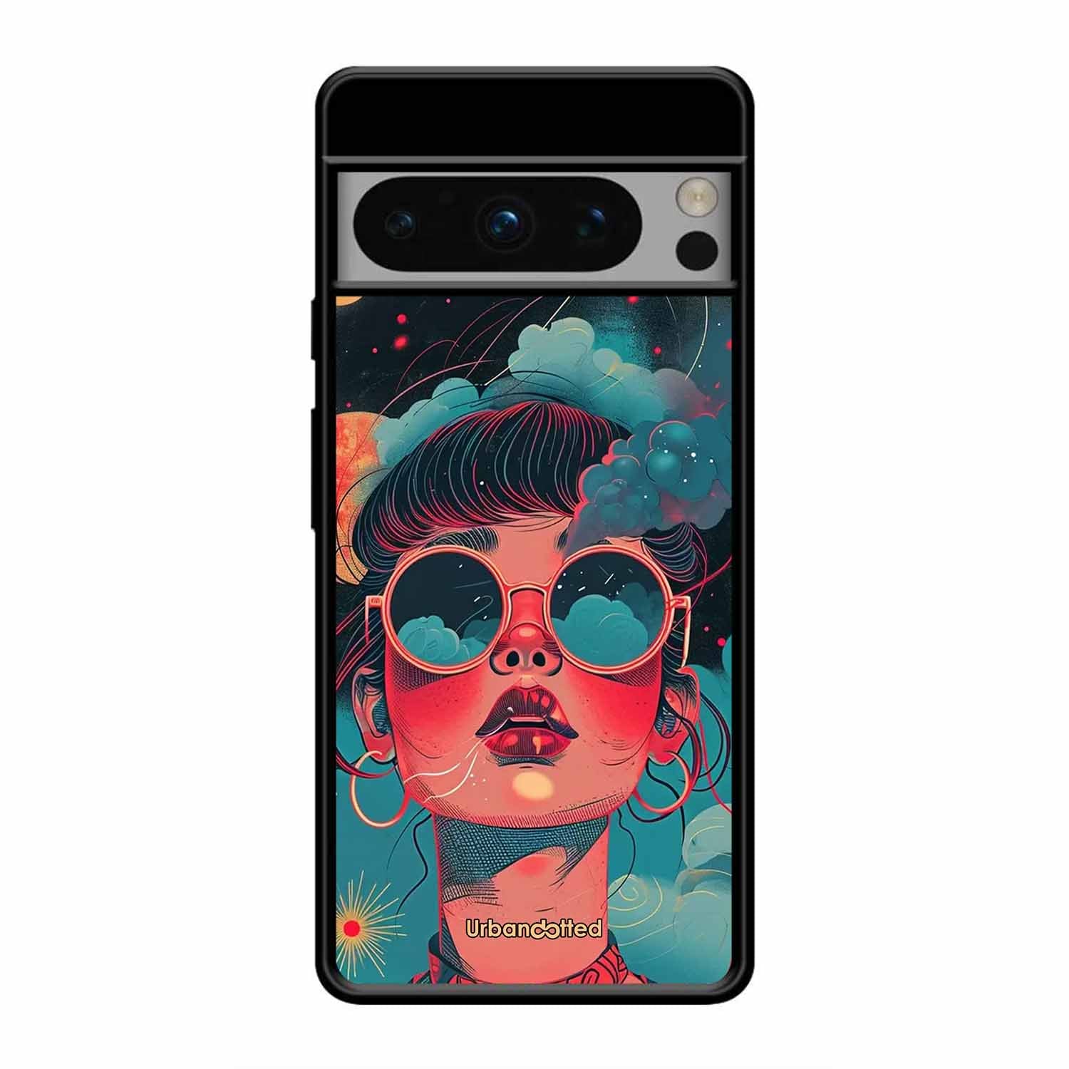 Starry Eyed Wonder Glass Case For Google Pixel 8 Pro