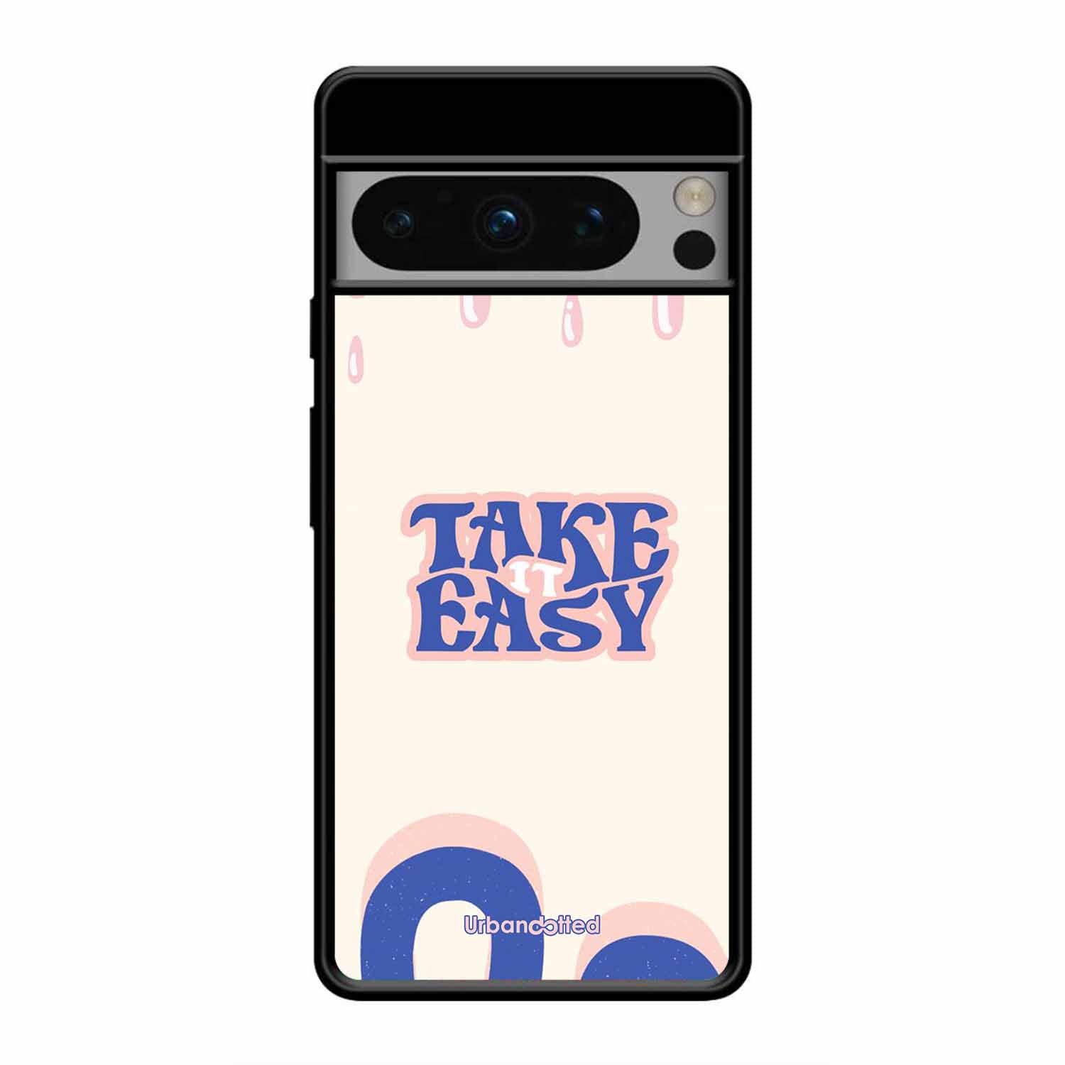 Take It Easy Drip Glass Case For Google Pixel 8 Pro