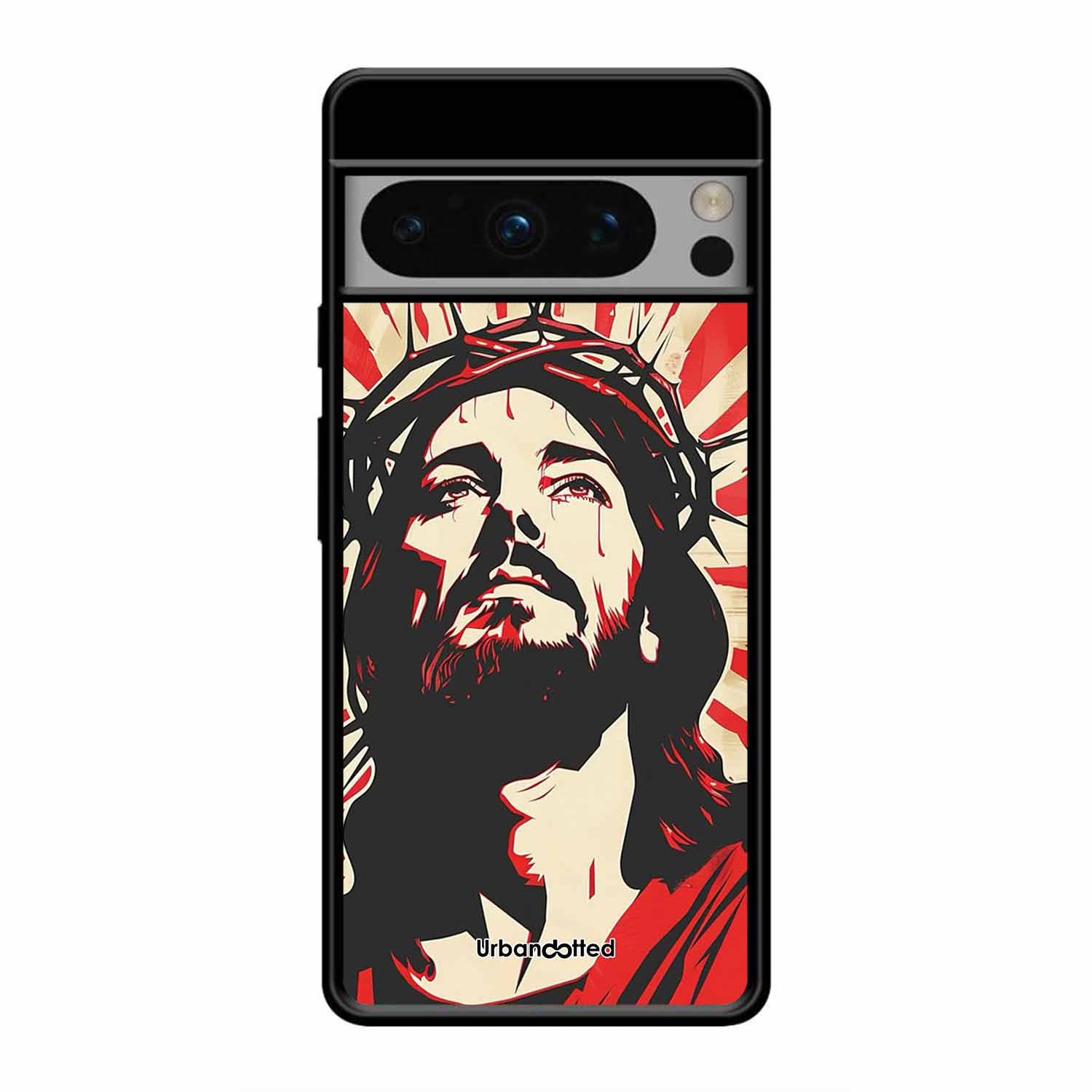 Spiritual Art Glass Case For Google Pixel 8 Pro