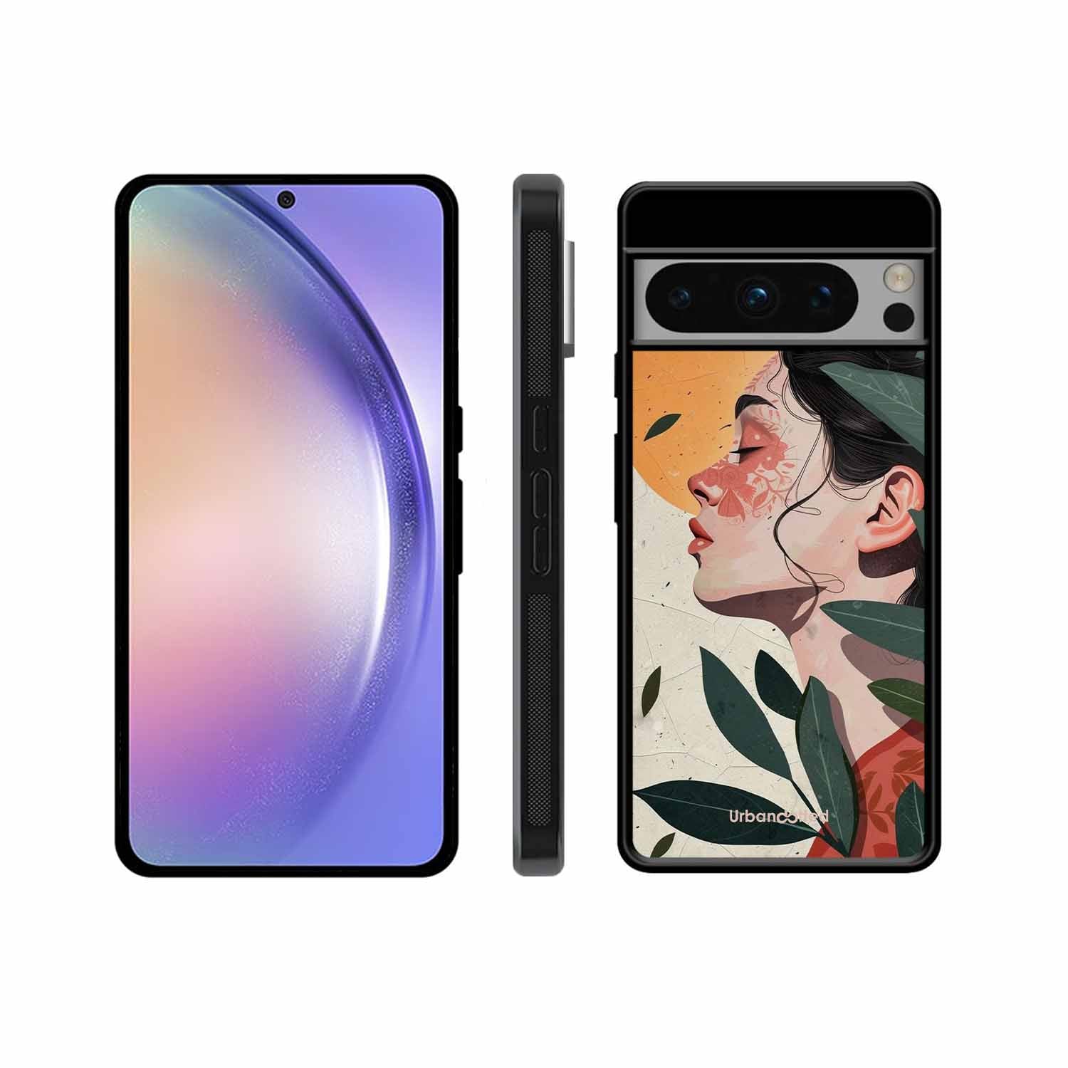 Nature's Embrace Glass Case For Google Pixel 8 Pro