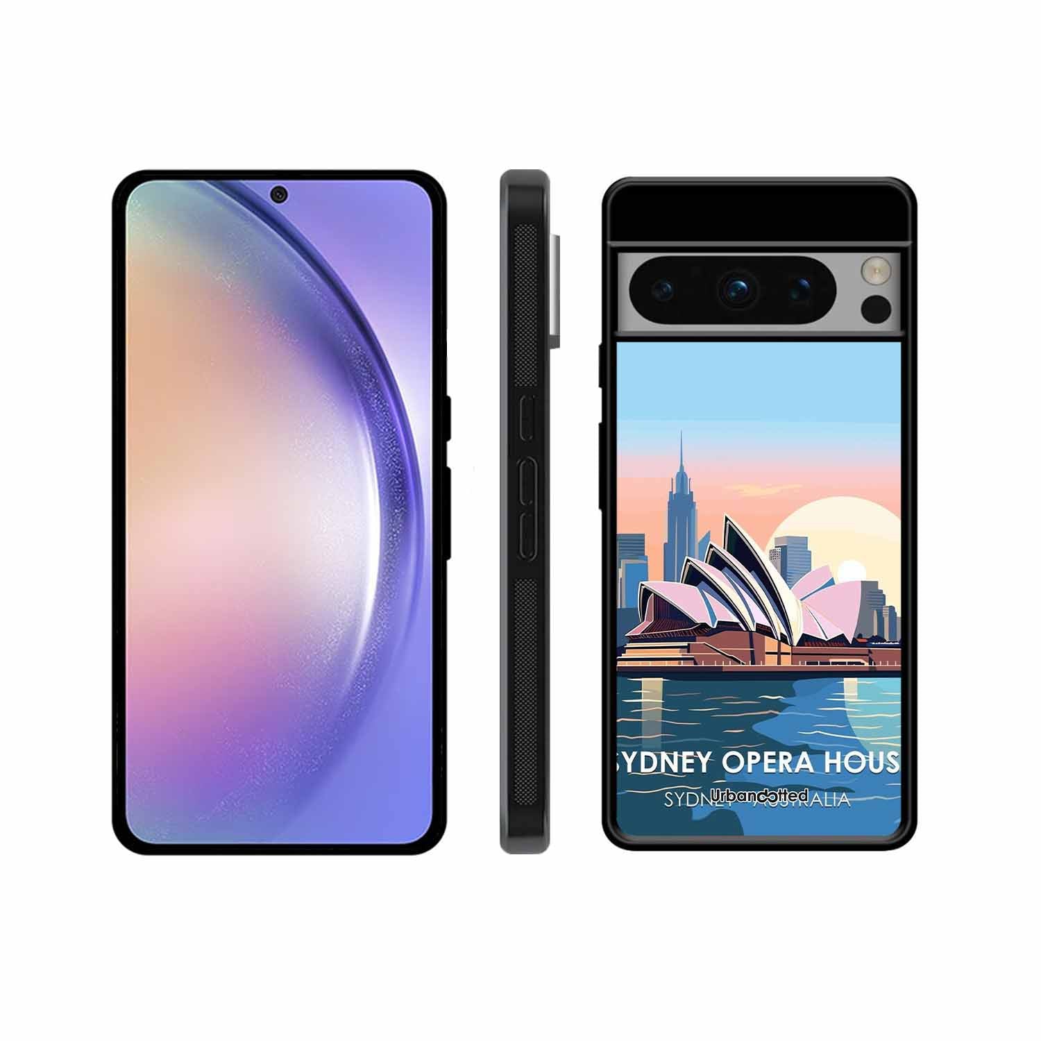 Sydney Opera House Sunrise Glass Case For Google Pixel 8 Pro