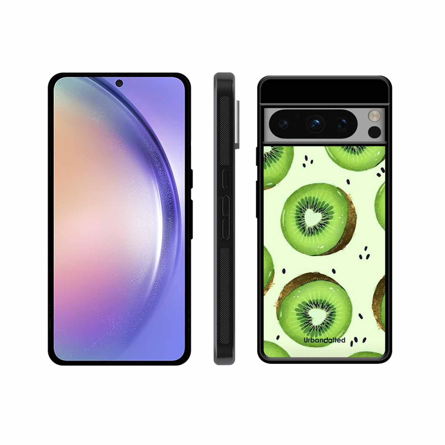 Tropical Kiwi Fruit Glass Case For Google Pixel 8 Pro