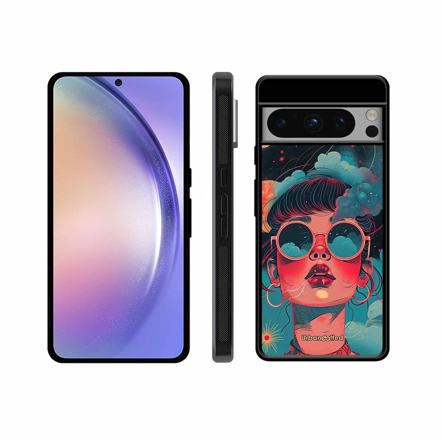 Starry Eyed Wonder Glass Case For Google Pixel 8 Pro