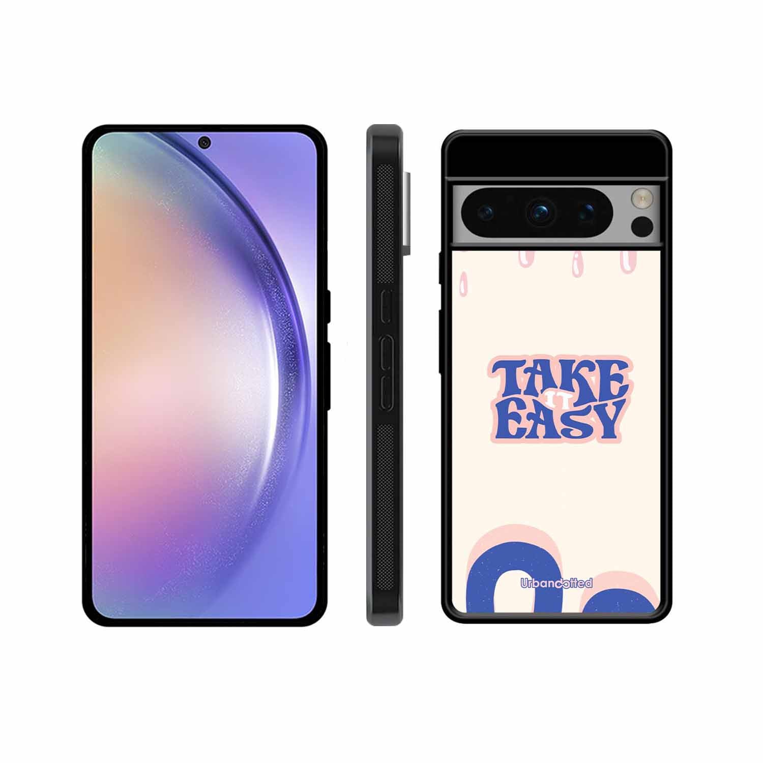 Take It Easy Drip Glass Case For Google Pixel 8 Pro