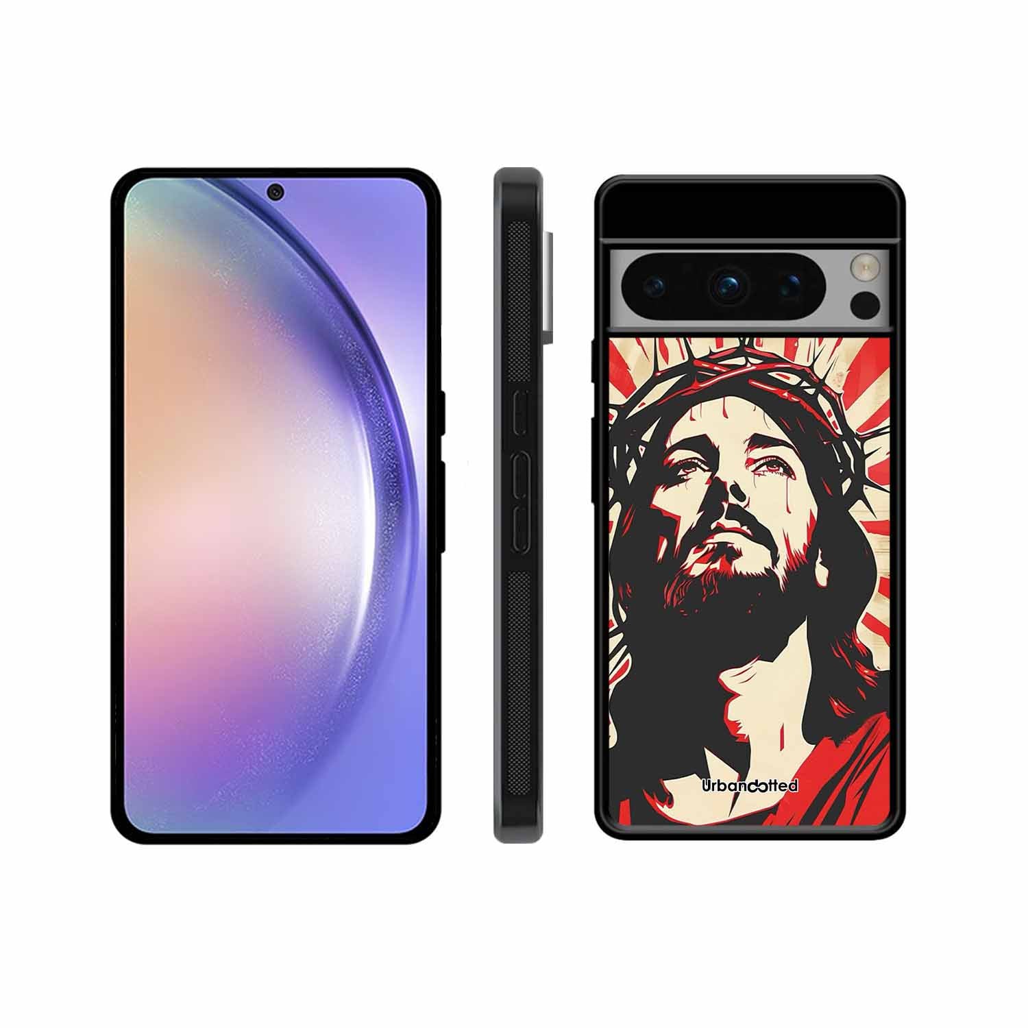 Spiritual Art Glass Case For Google Pixel 8 Pro