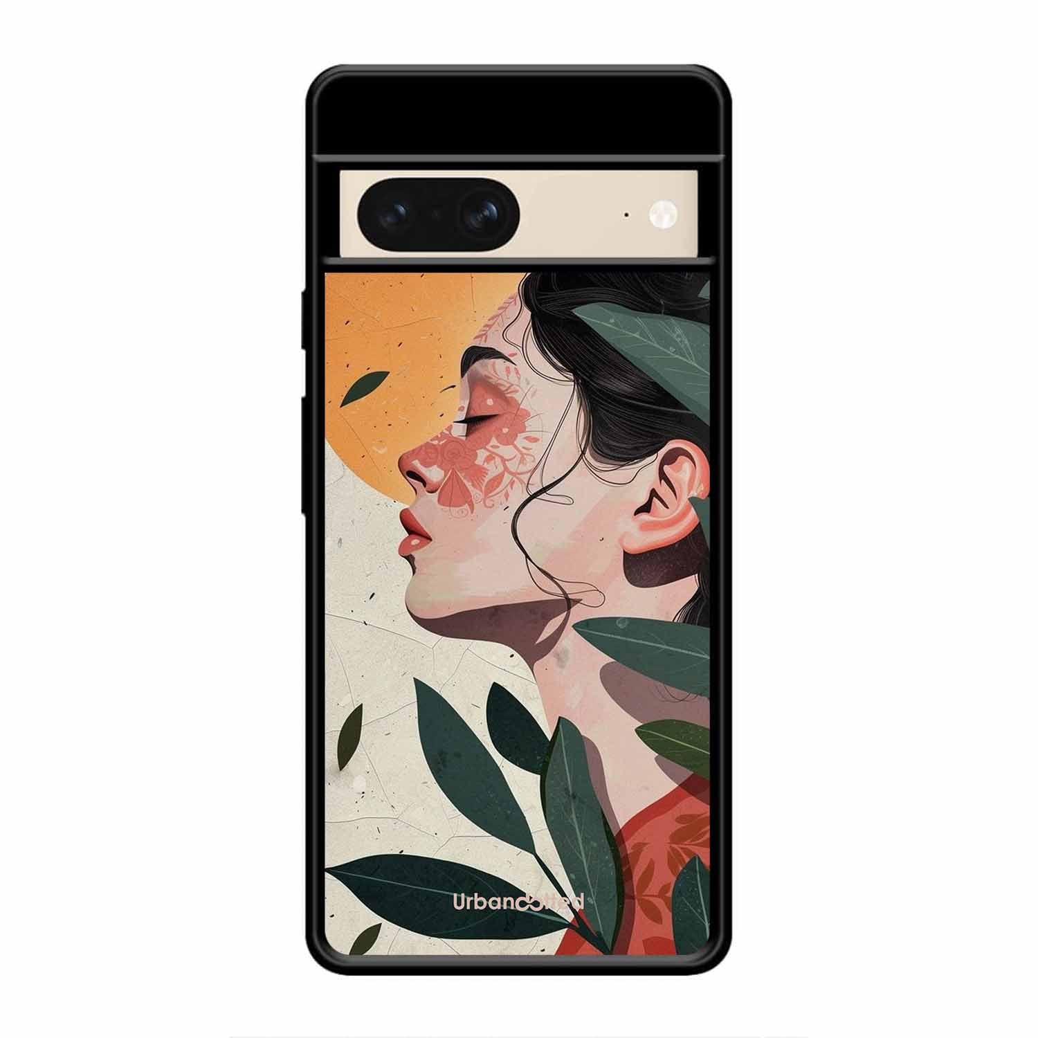 Nature's Embrace Glass Case For Google Pixel 8
