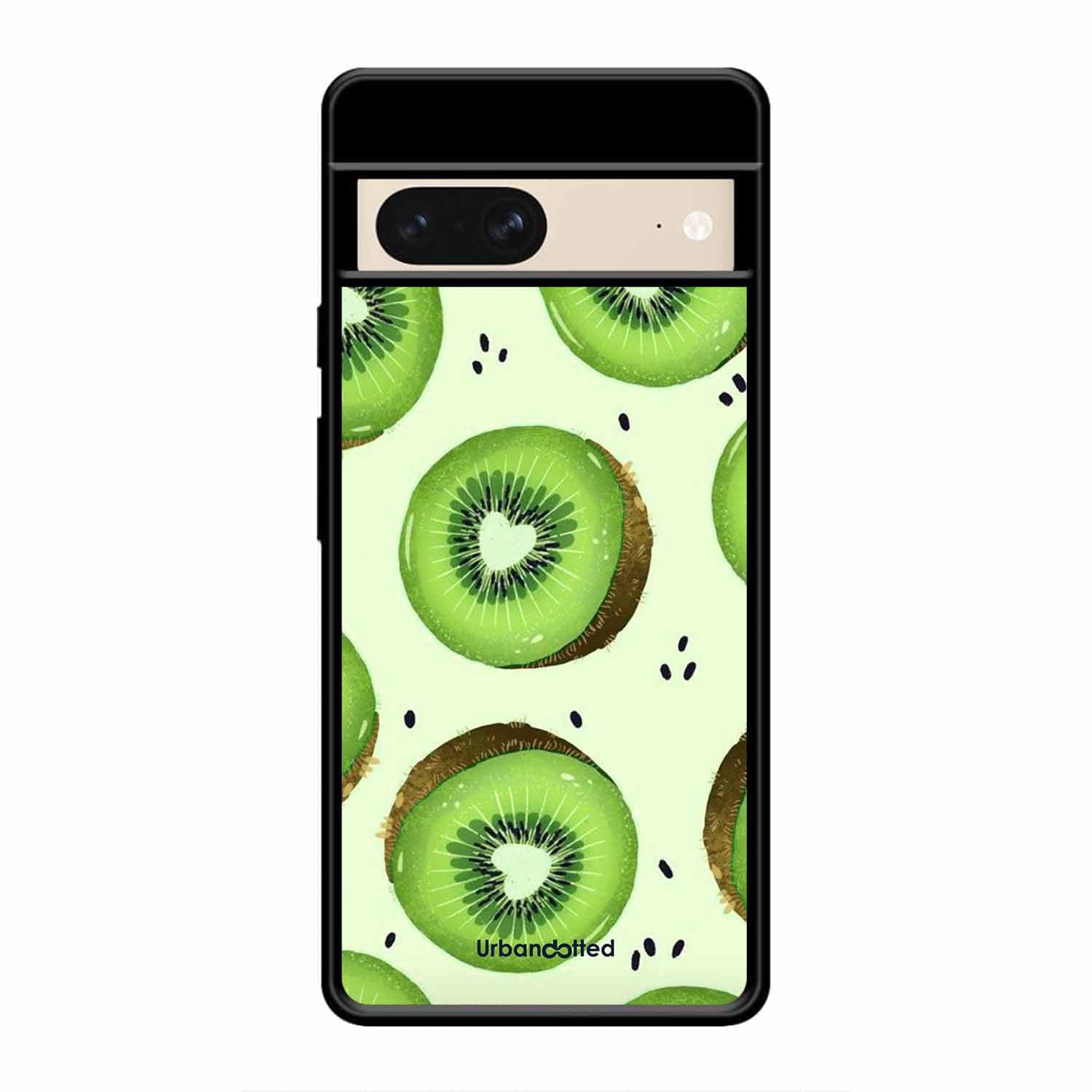 Tropical Kiwi Fruit Glass Case For Google Pixel 8