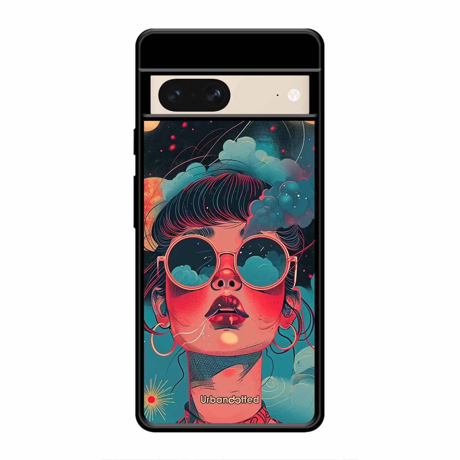 Starry Eyed Wonder Glass Case For Google Pixel 8