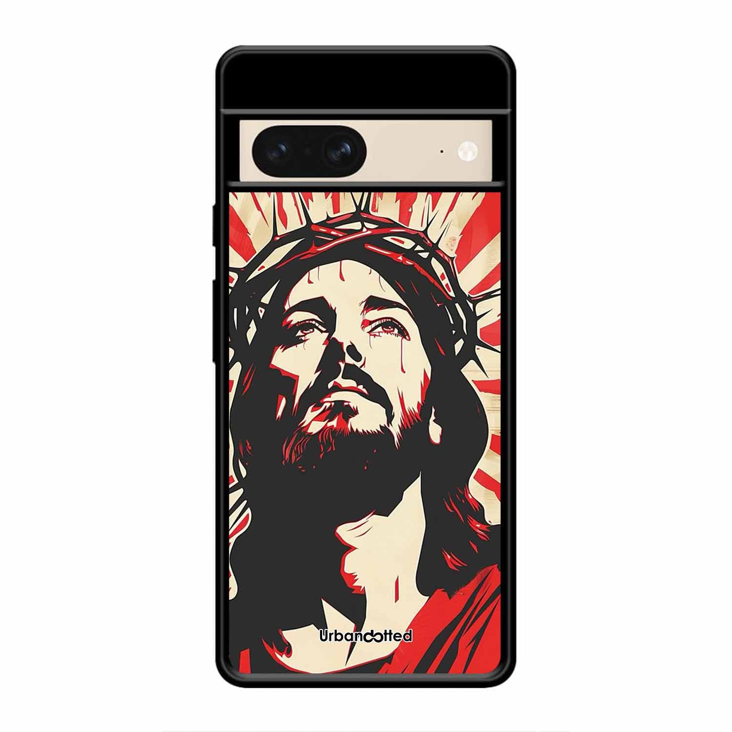 Spiritual Art Glass Case For Google Pixel 8