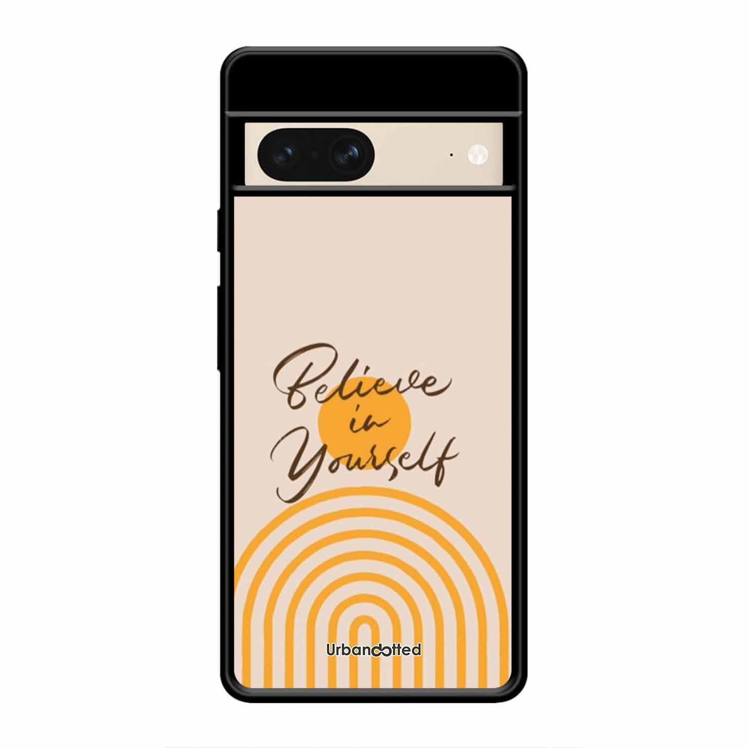 Believe In Yourself Rainbow Glass Case For Google Pixel 8