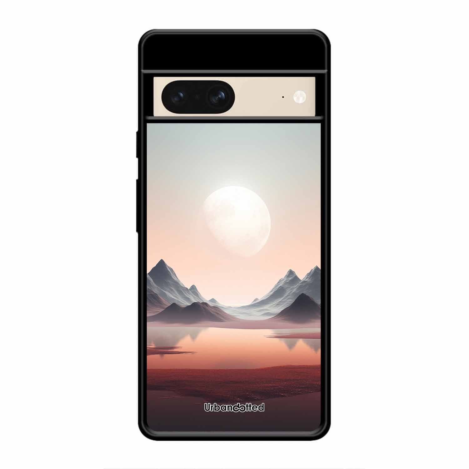 Tranquil Landscape Reflection Glass Case For Google Pixel 8