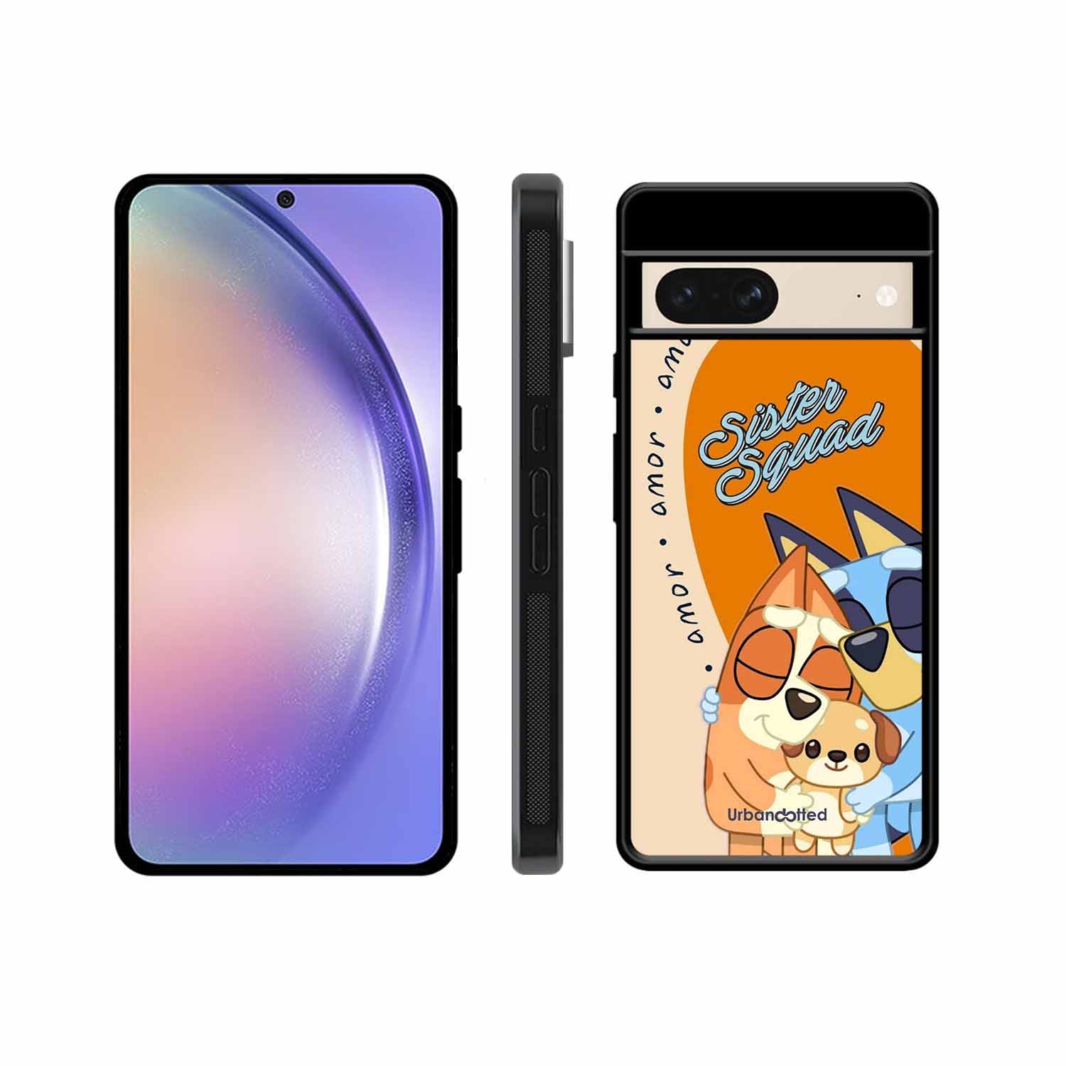 Aussie Cartoon Sisters Glass Case For Google Pixel 8