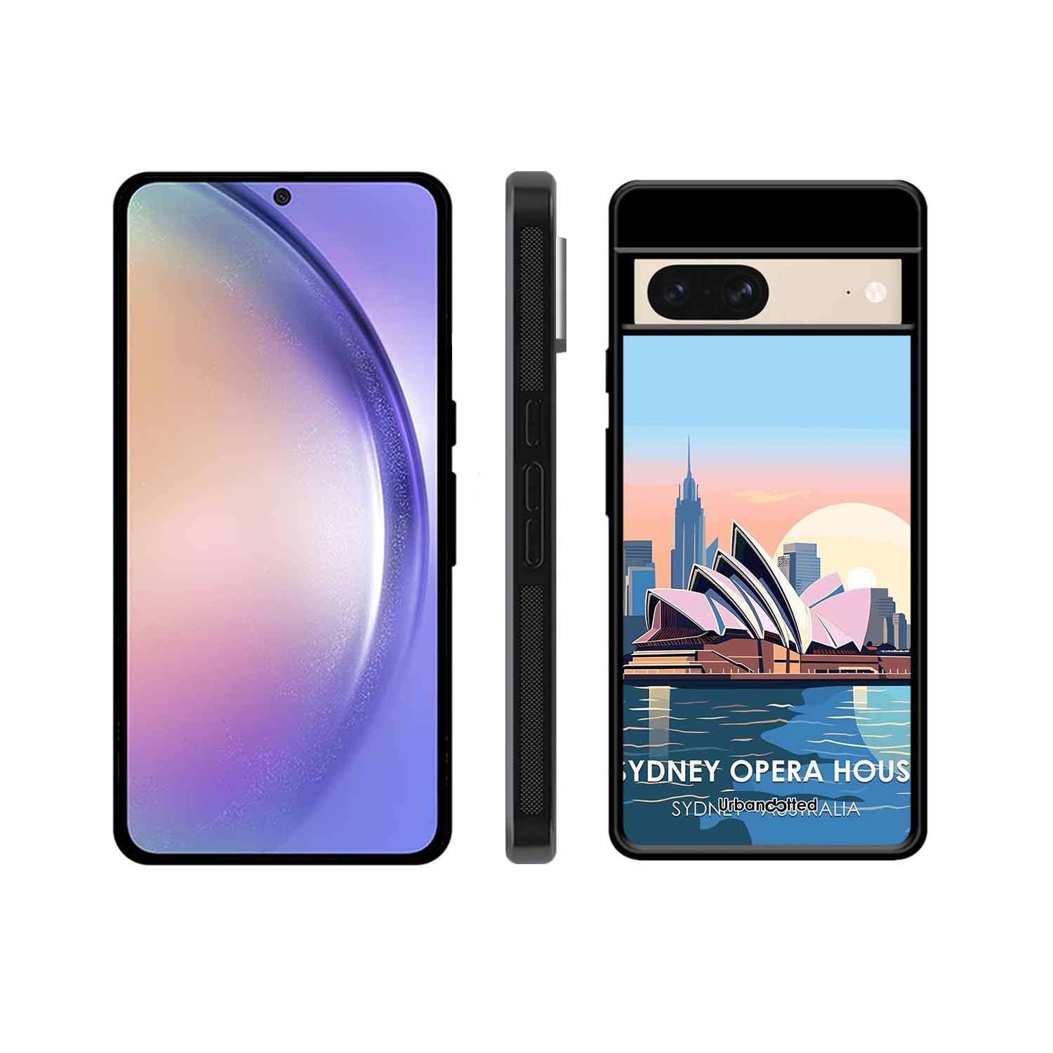 Sydney Opera House Sunrise Glass Case For Google Pixel 8