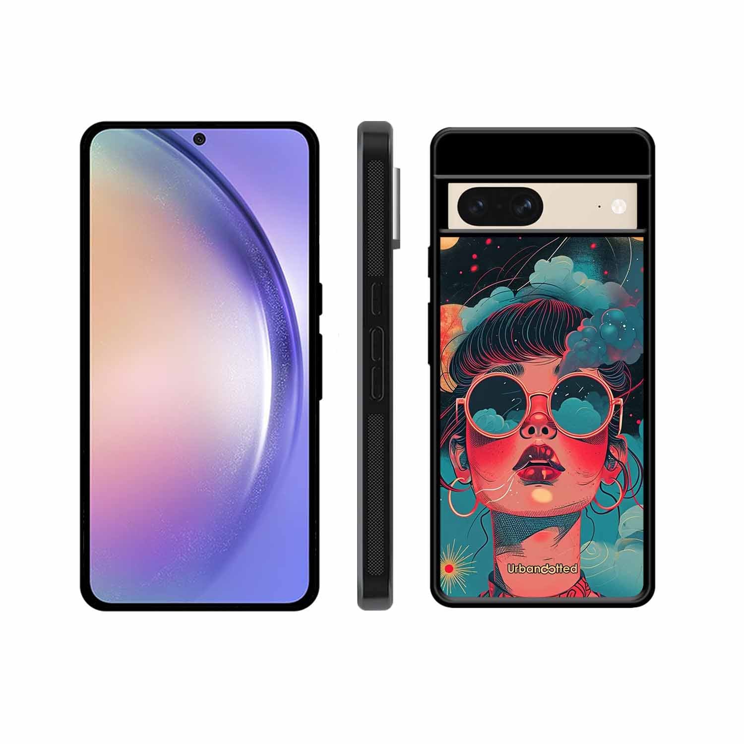 Starry Eyed Wonder Glass Case For Google Pixel 8