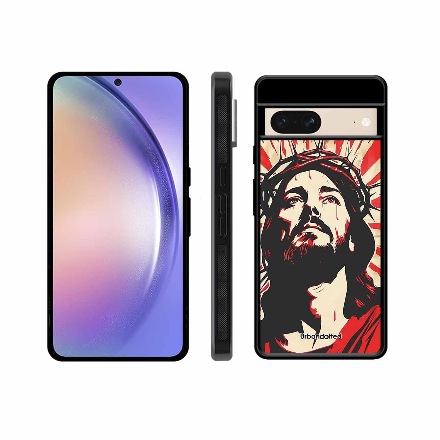 Spiritual Art Glass Case For Google Pixel 8