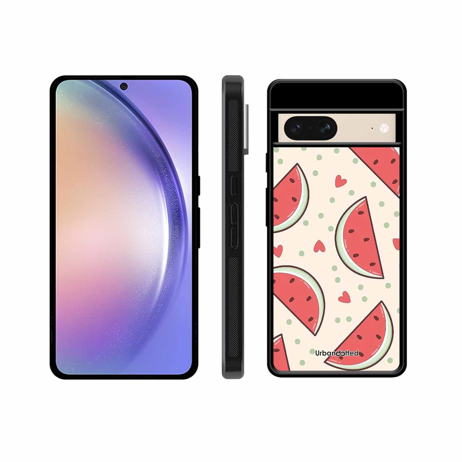 Watermelon Slice Fun Glass Case For Google Pixel 8