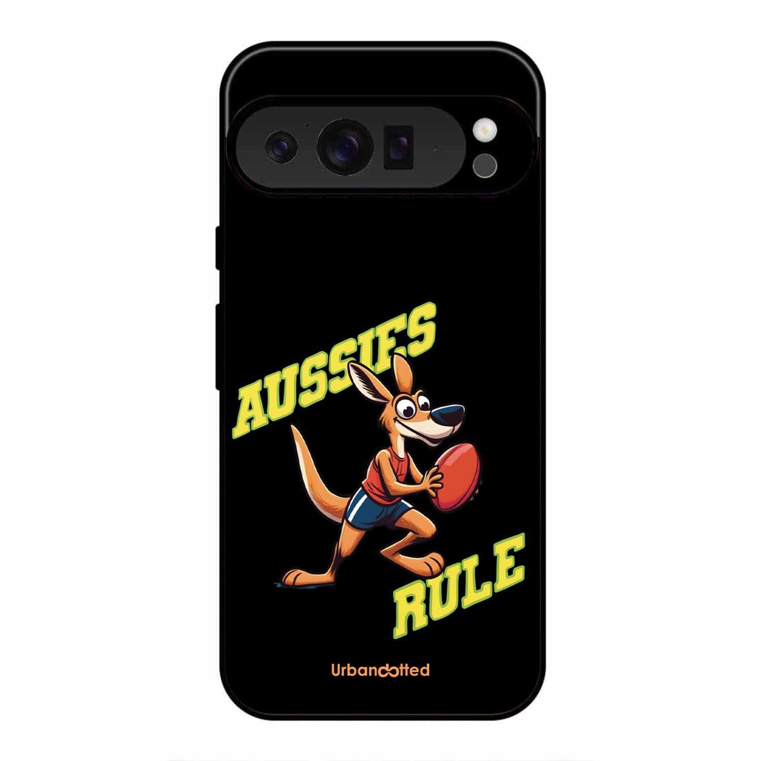 Aussies Rule Football Glass Case For Google Pixel 9 Pro