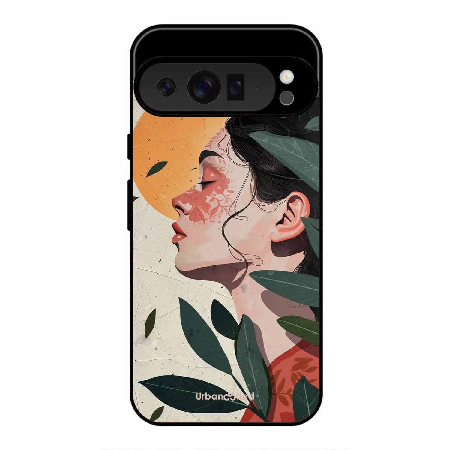 Nature's Embrace Glass Case For Google Pixel 9 Pro
