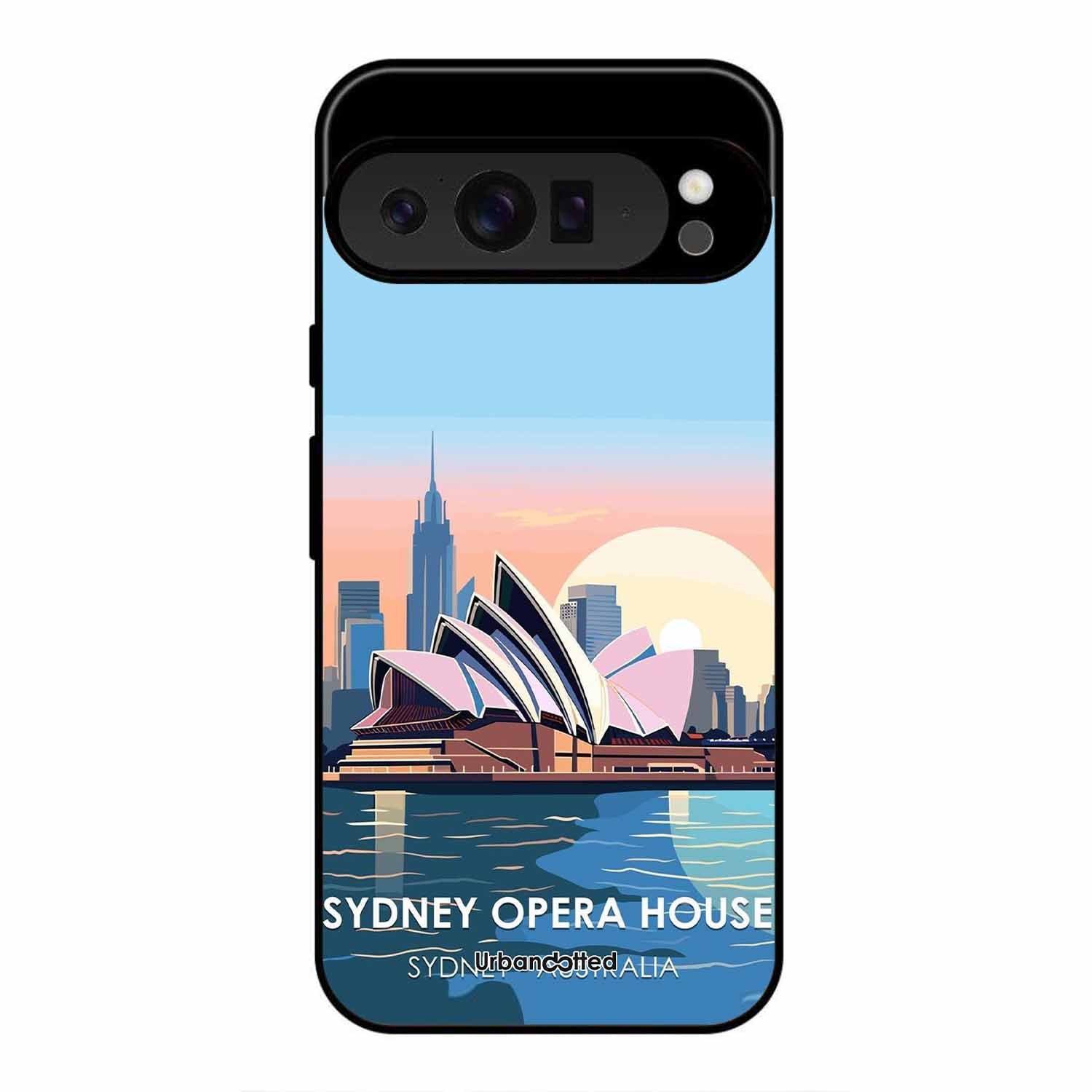 Sydney Opera House Sunrise Glass Case For Google Pixel 9 Pro