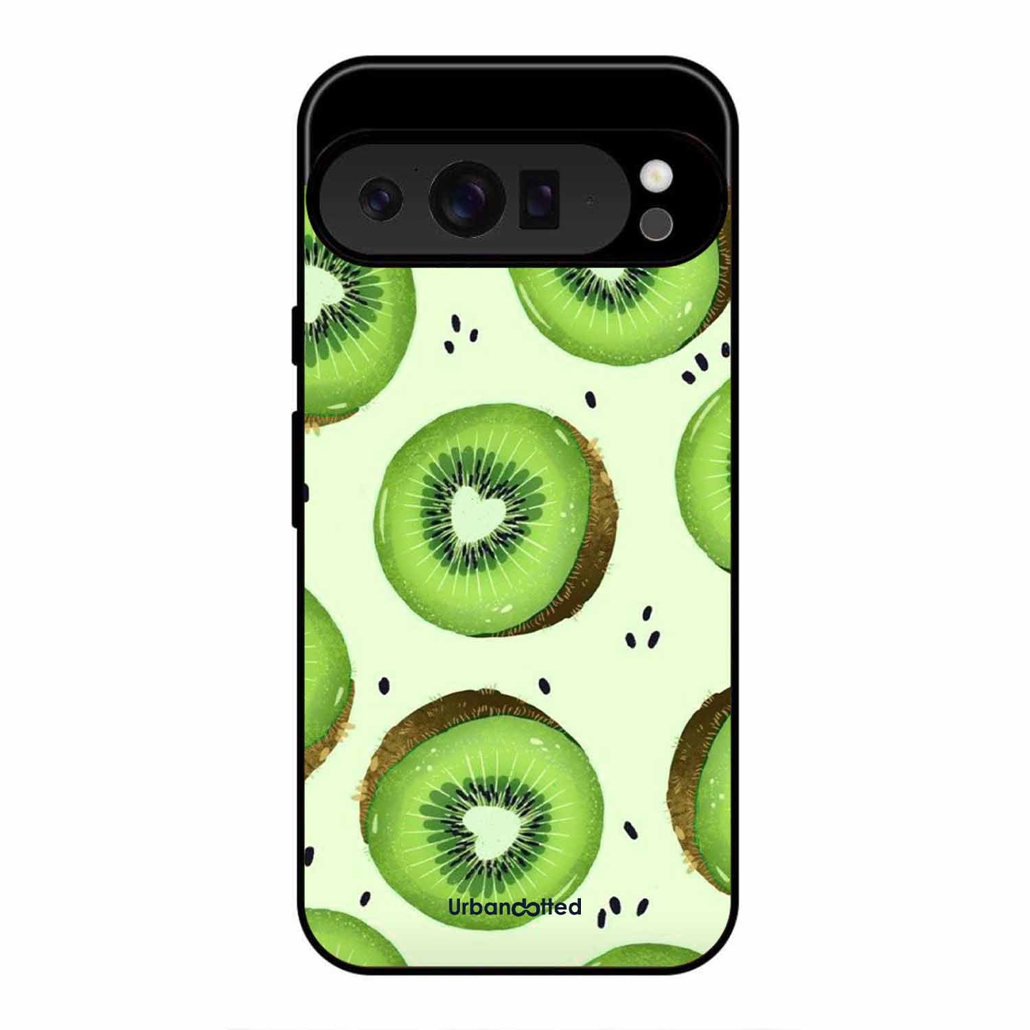Tropical Kiwi Fruit Glass Case For Google Pixel 9 Pro