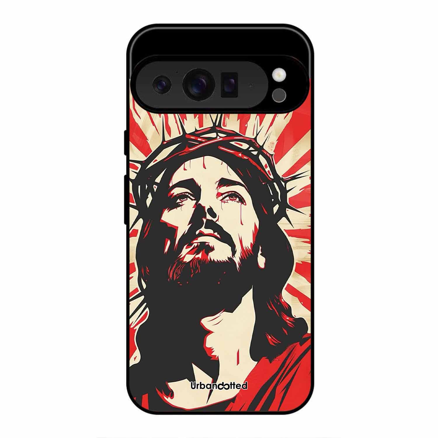 Spiritual Art Glass Case For Google Pixel 9 Pro