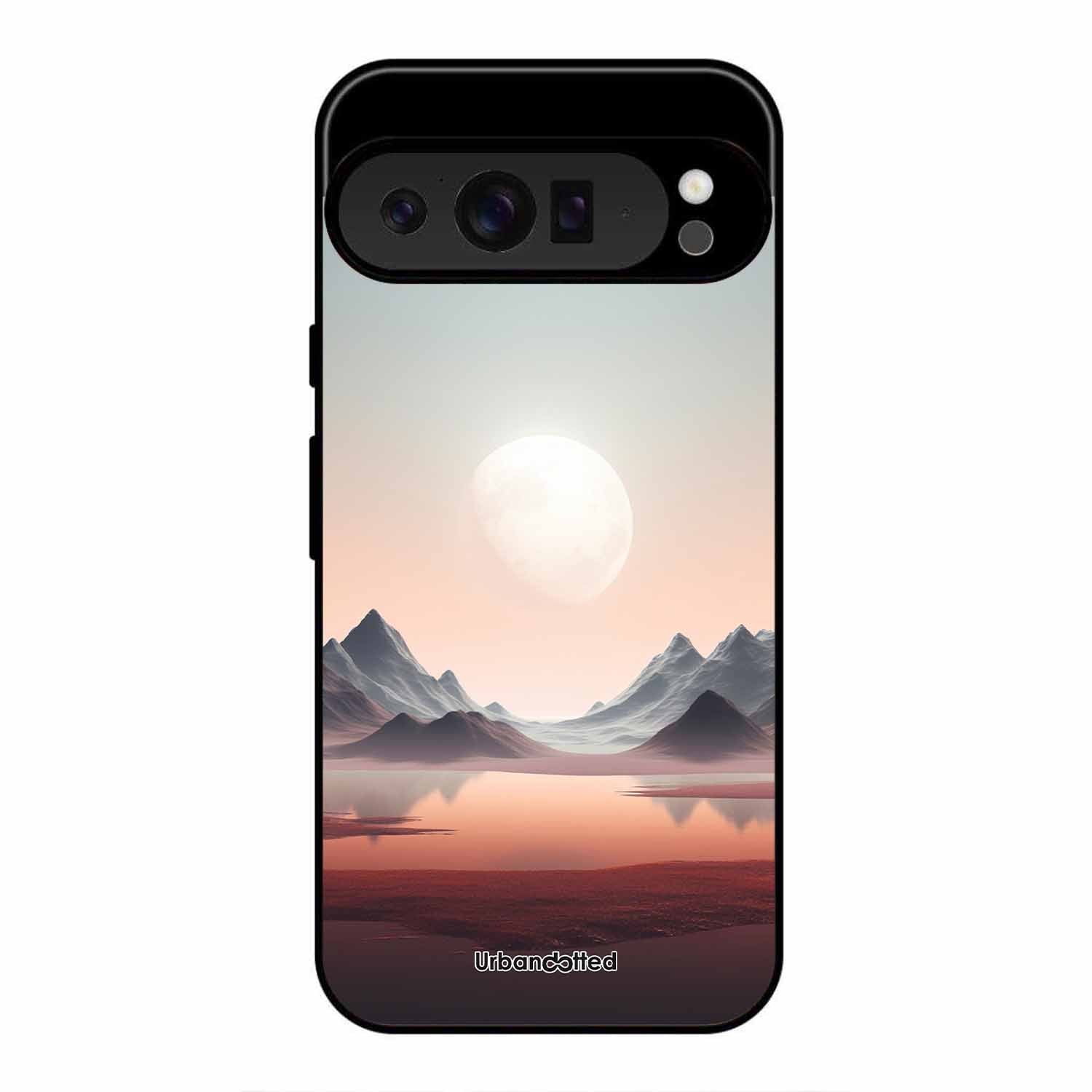 Tranquil Landscape Reflection Glass Case For Google Pixel 9 Pro