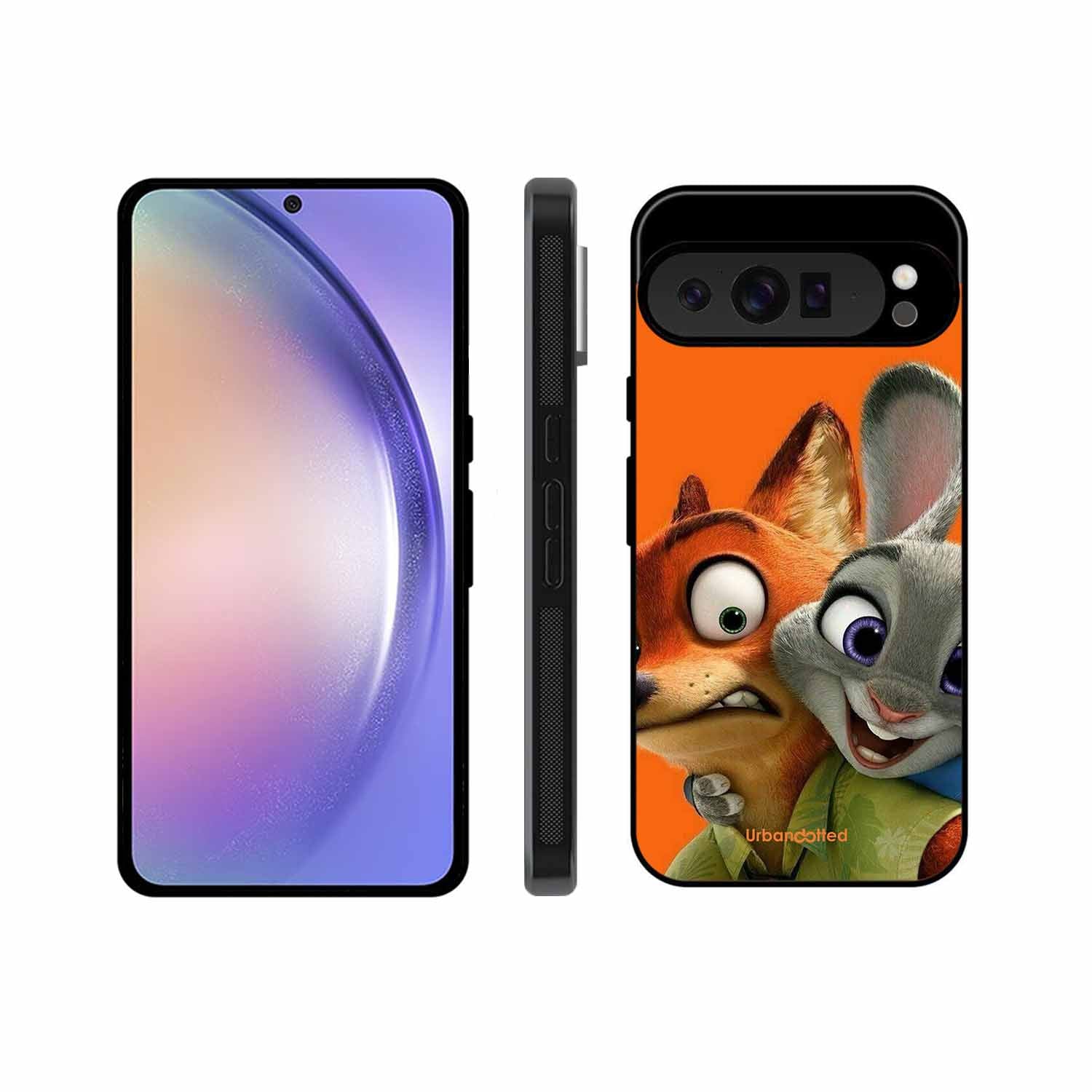 Zootopia Friends Glass Case For Google Pixel 9 Pro