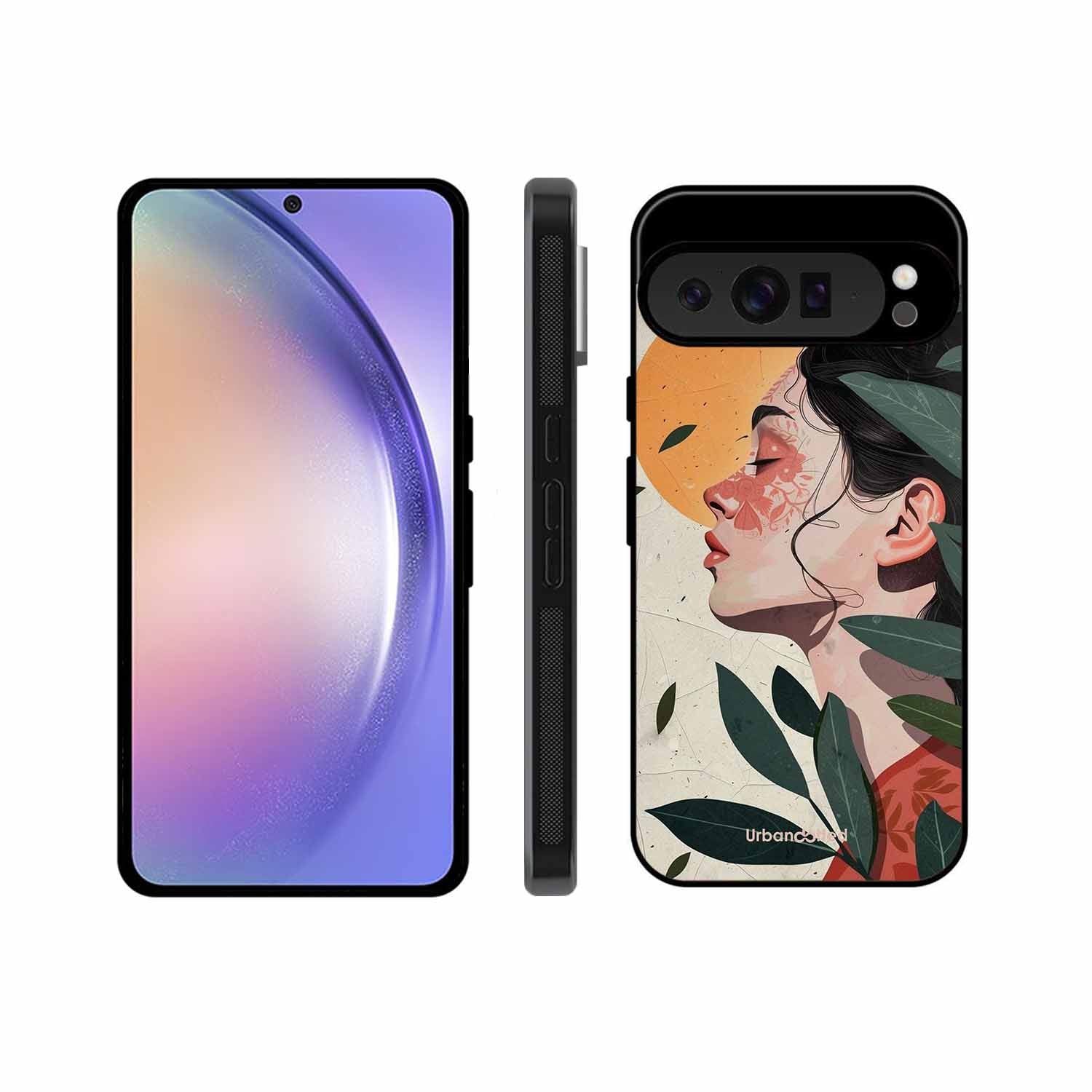 Nature's Embrace Glass Case For Google Pixel 9 Pro
