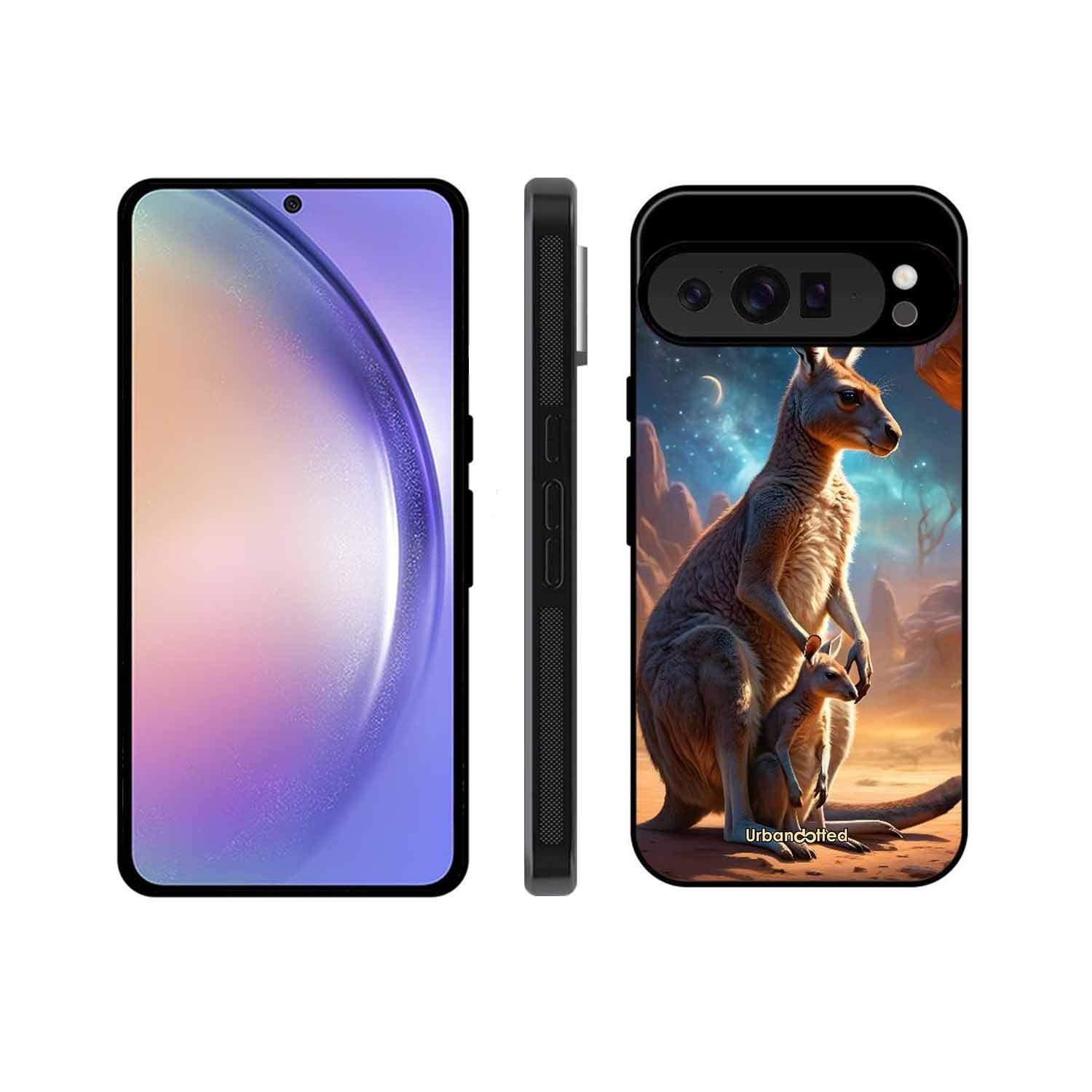 Kangaroo Mother Love Glass Case For Google Pixel 9 Pro