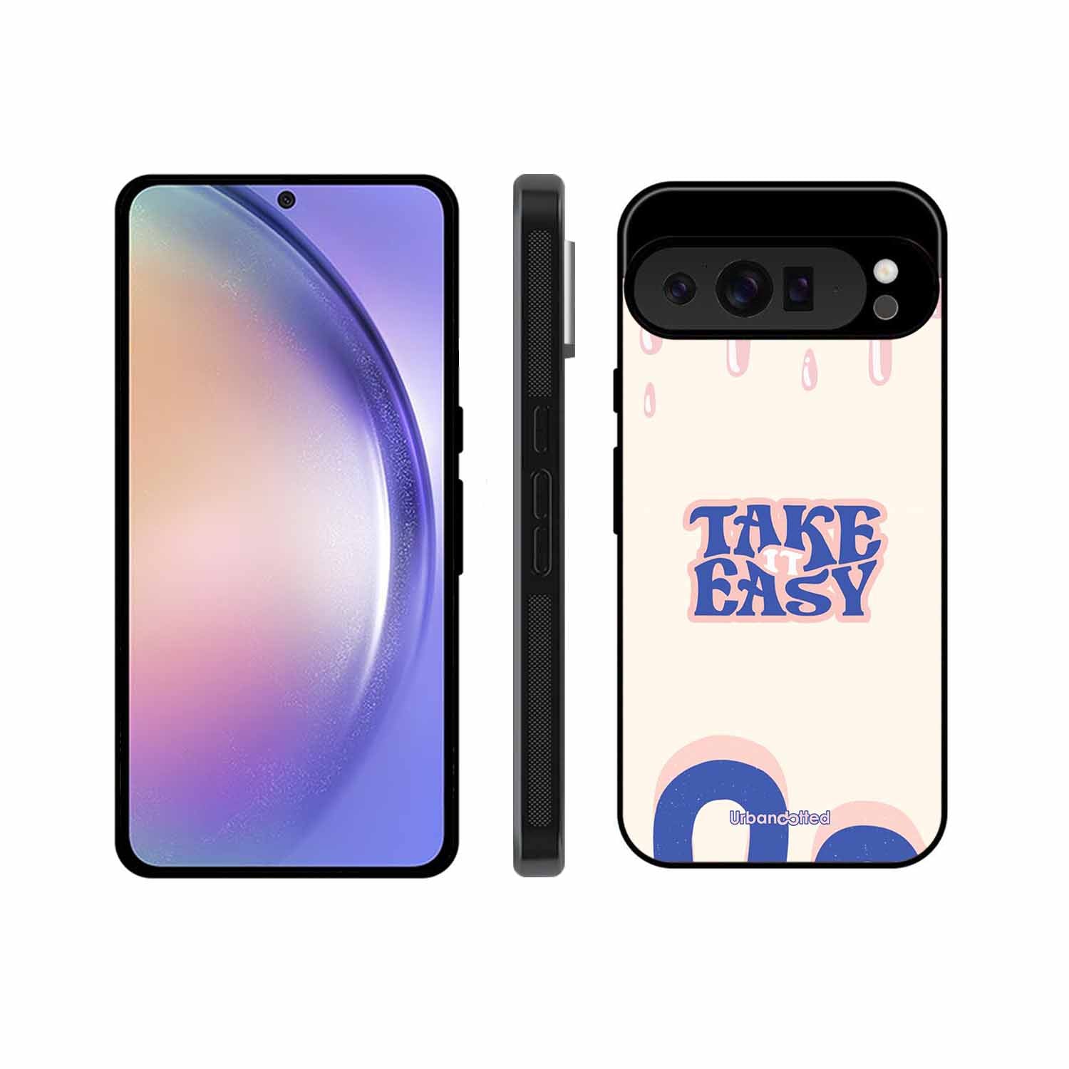 Take It Easy Drip Glass Case For Google Pixel 9 Pro