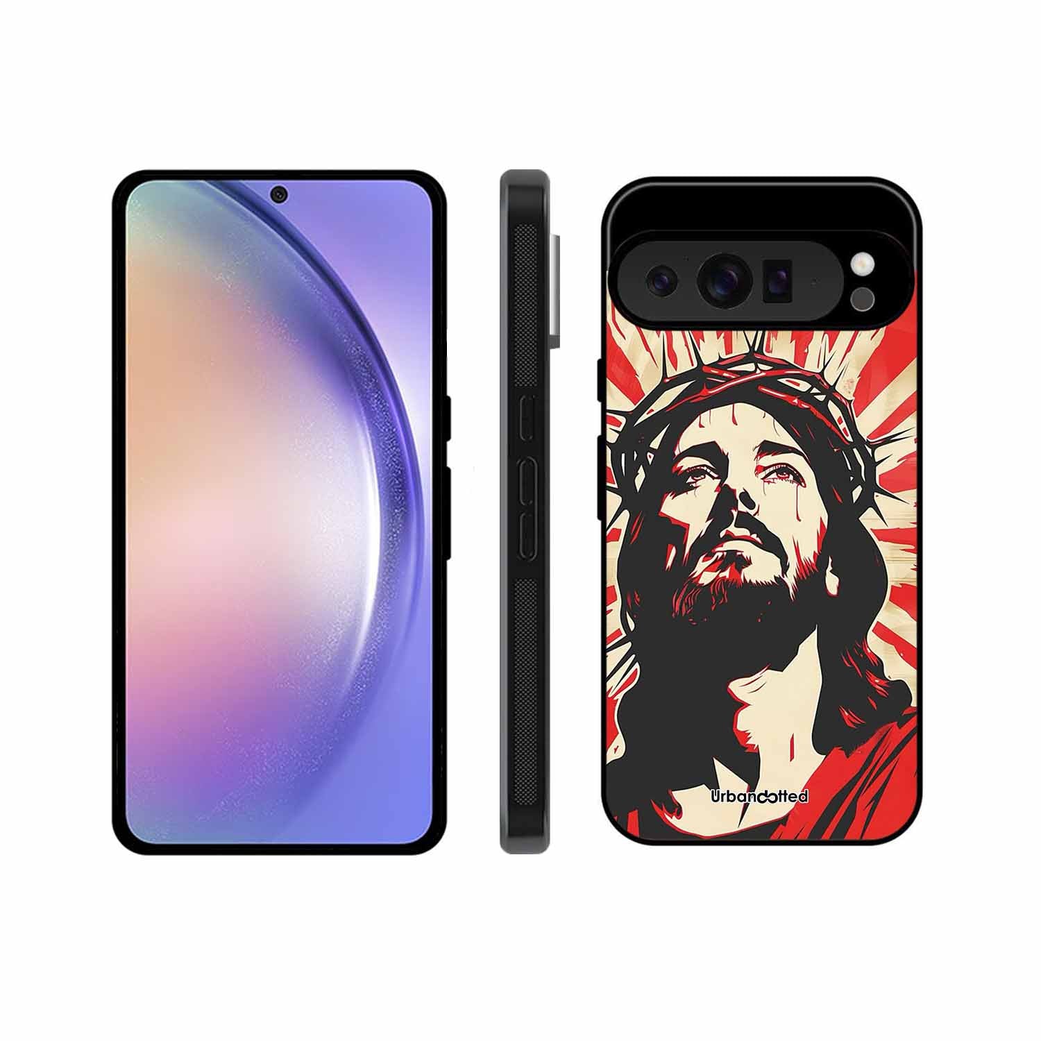 Spiritual Art Glass Case For Google Pixel 9 Pro