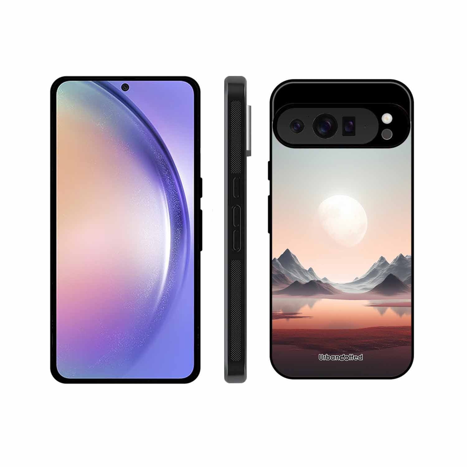 Tranquil Landscape Reflection Glass Case For Google Pixel 9 Pro