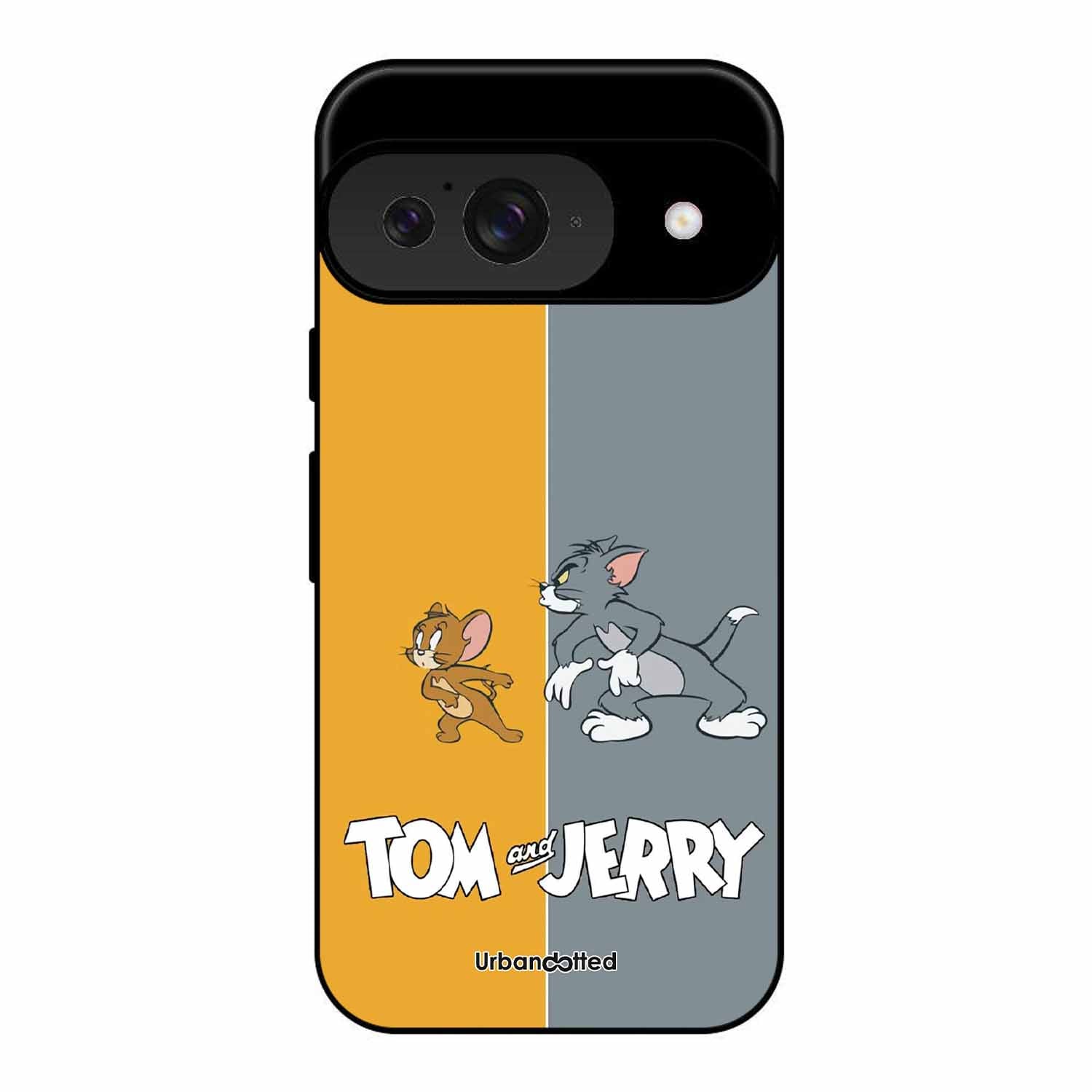 Tom and Jerry Chase Glass Case For Google Pixel 9