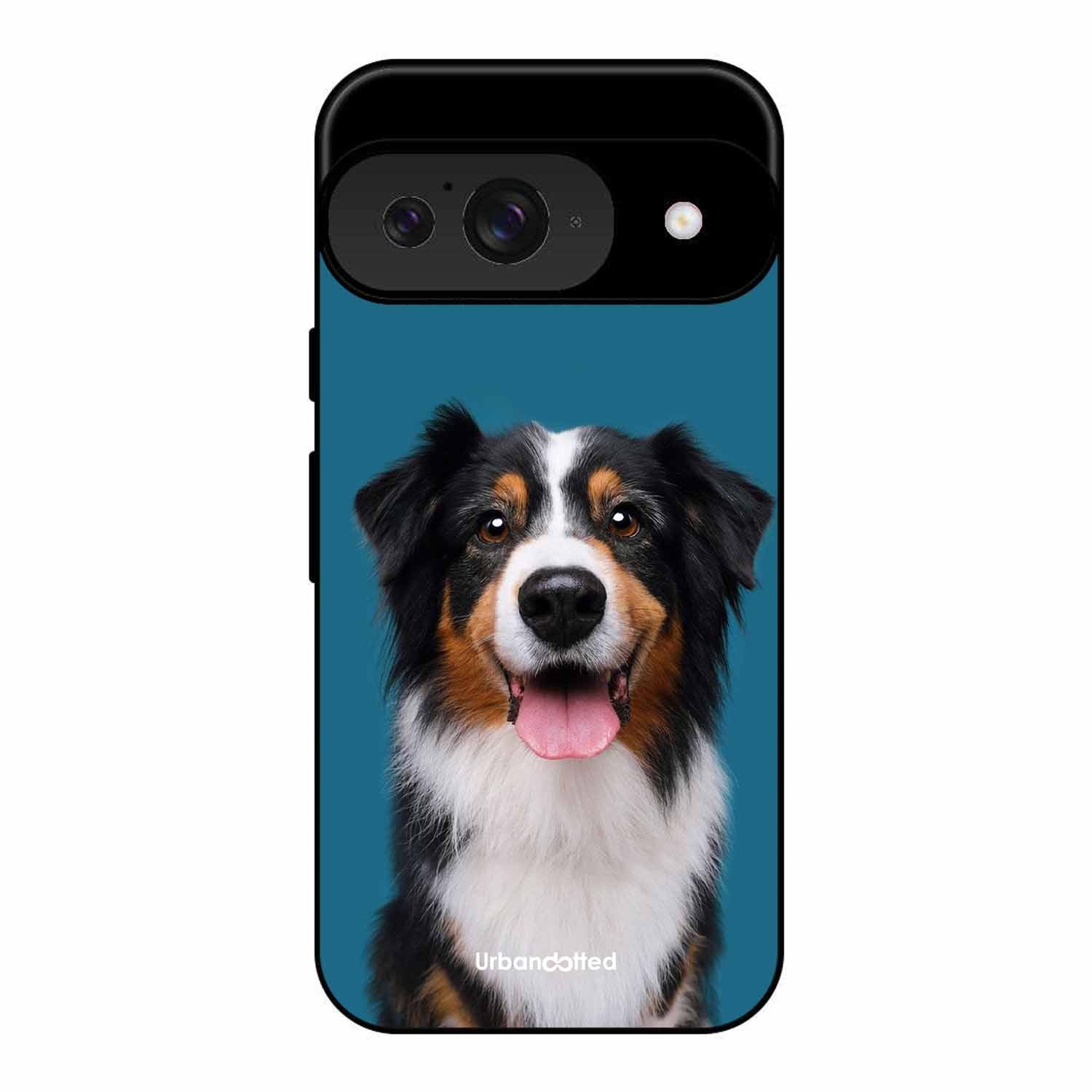 Aussie Shepherd Smile Glass Case For Google Pixel 9