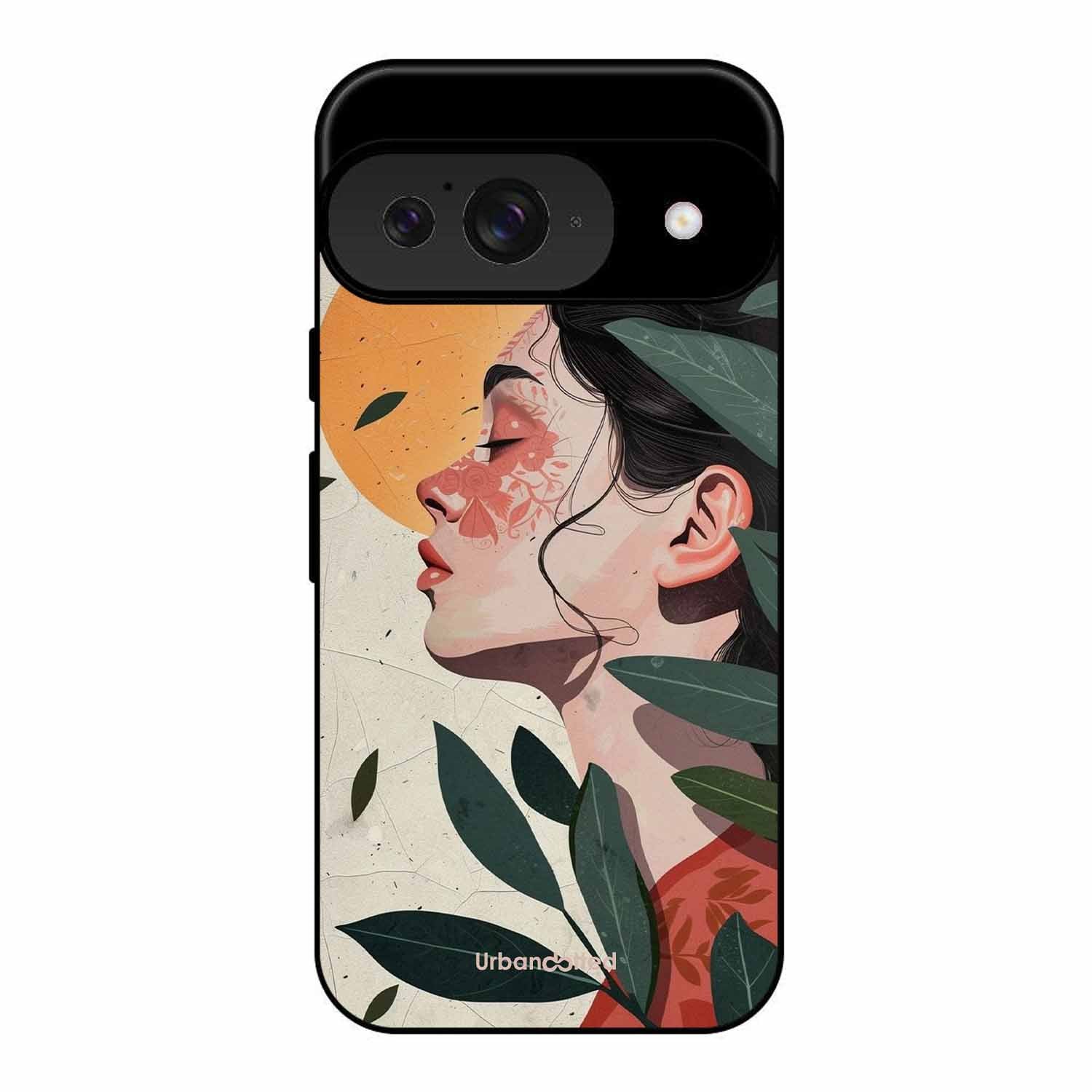 Nature's Embrace Glass Case For Google Pixel 9