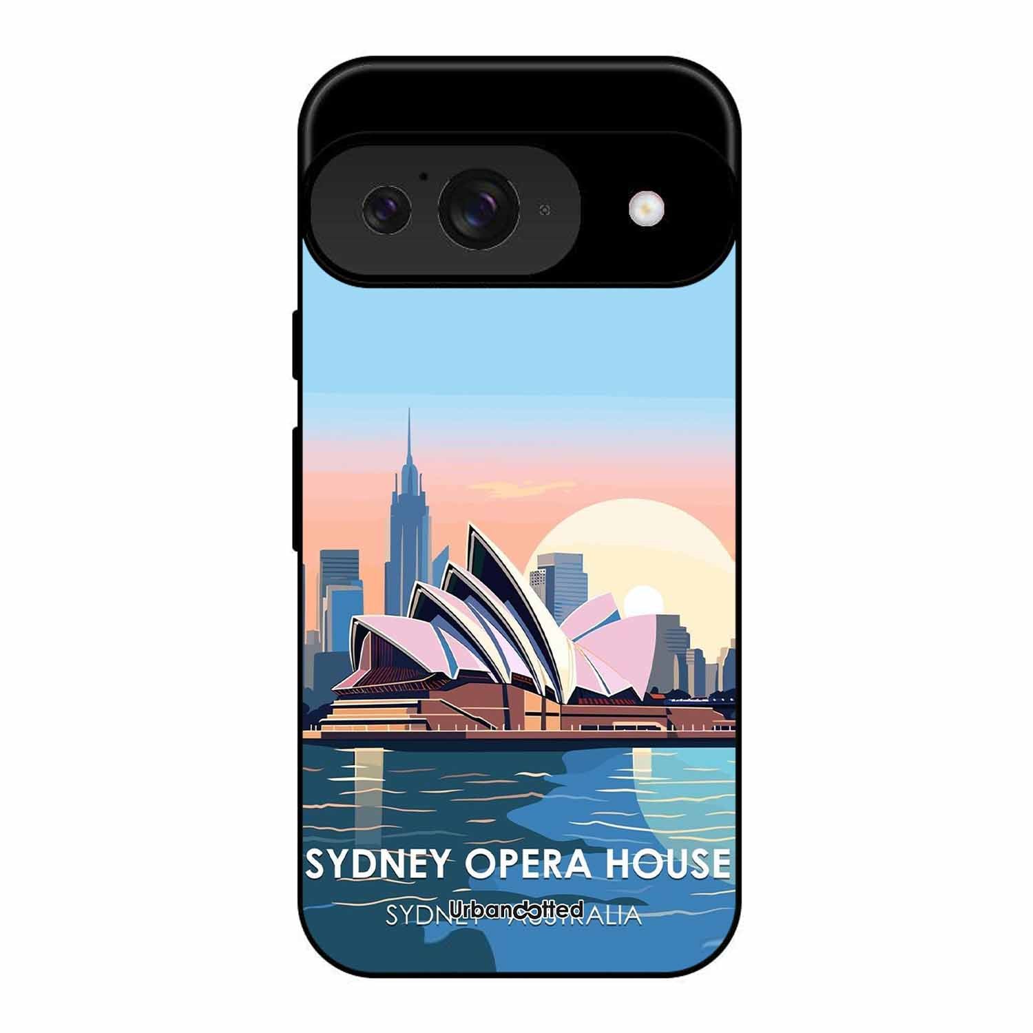 Sydney Opera House Sunrise Glass Case For Google Pixel 9