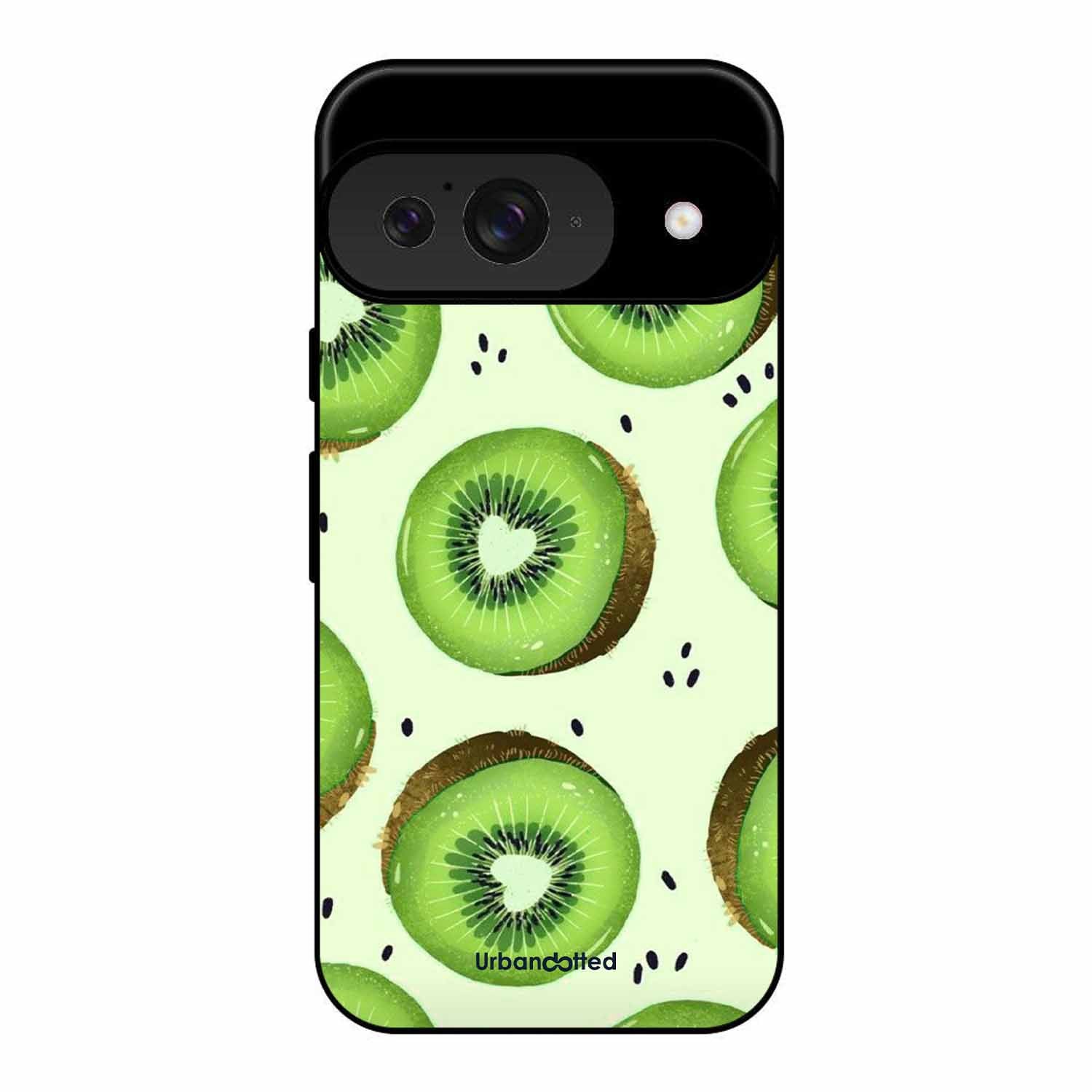 Tropical Kiwi Fruit Glass Case For Google Pixel 9