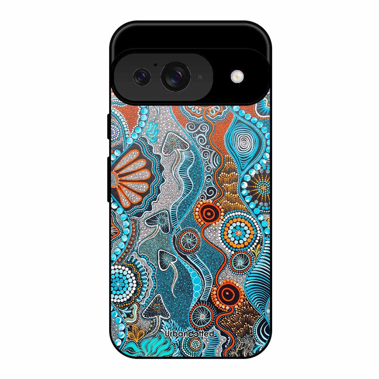 Aboriginal Art Story Glass Case For Google Pixel 9