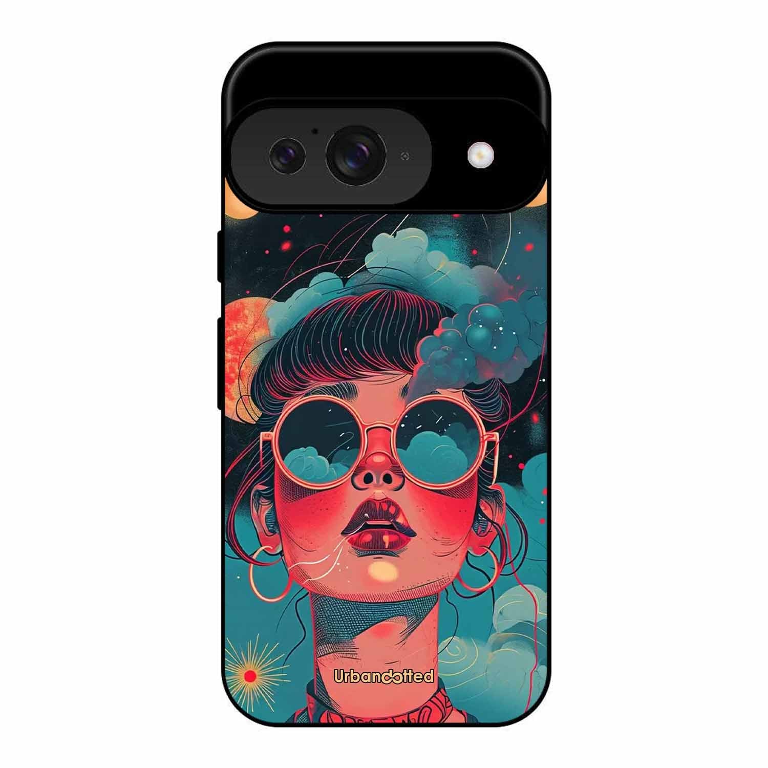 Starry Eyed Wonder Glass Case For Google Pixel 9