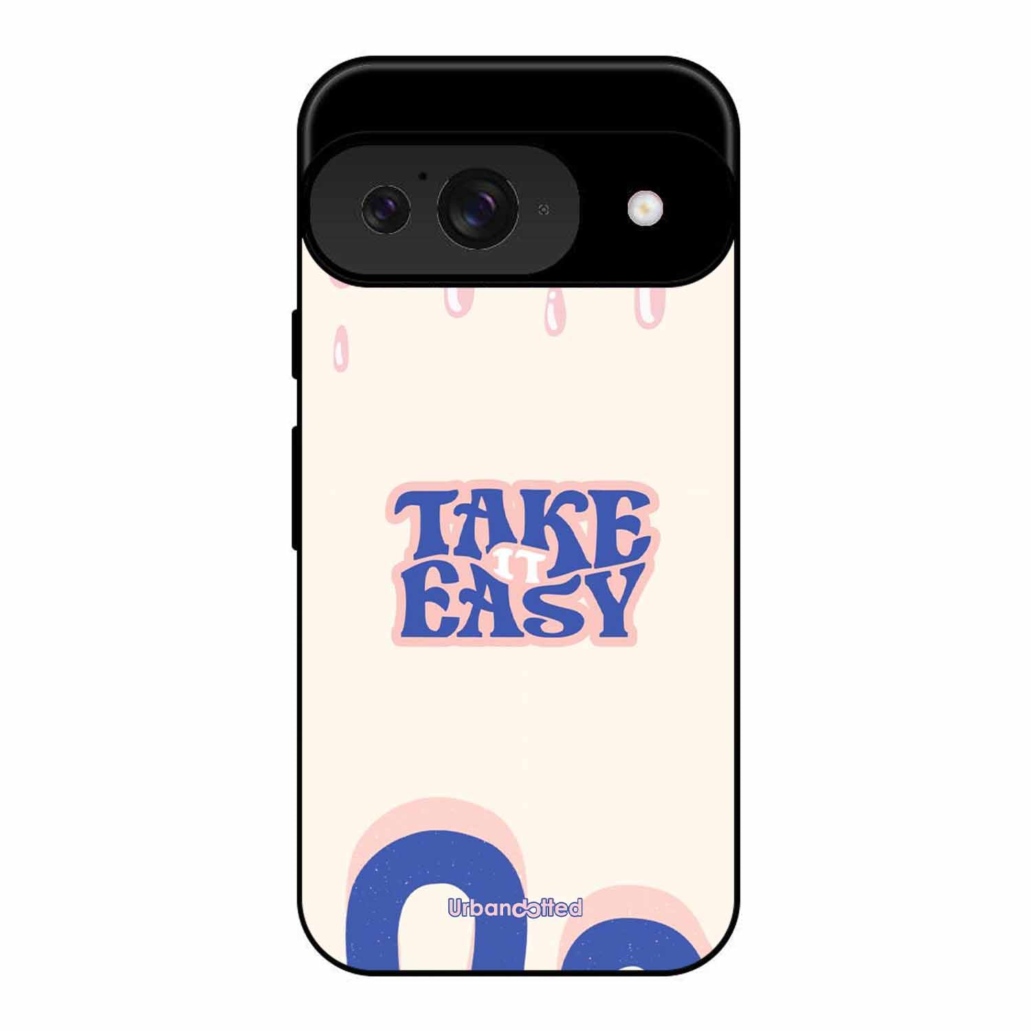 Take It Easy Drip Glass Case For Google Pixel 9