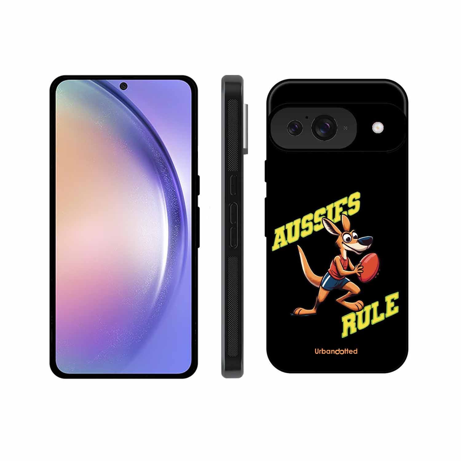 Aussies Rule Football Glass Case For Google Pixel 9