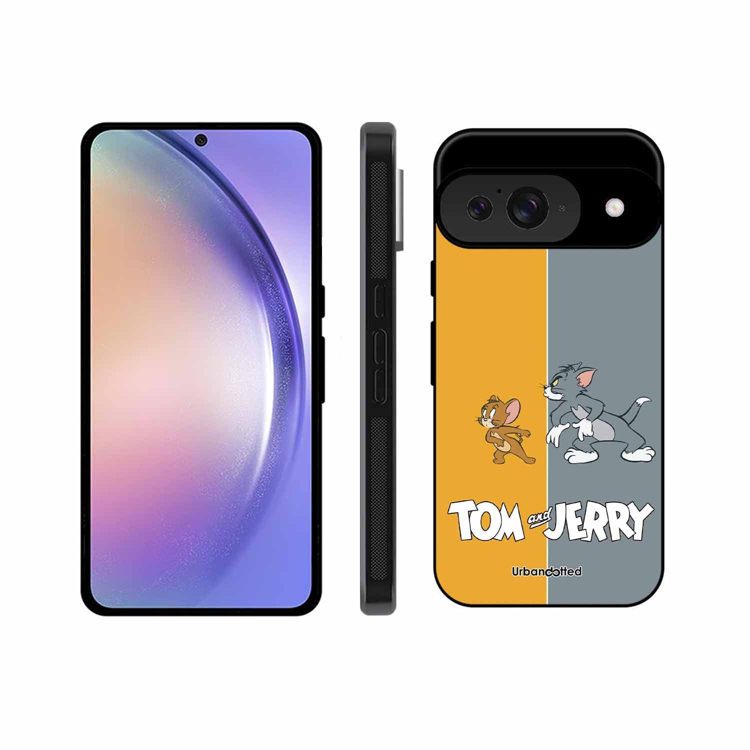 Tom and Jerry Chase Glass Case For Google Pixel 9