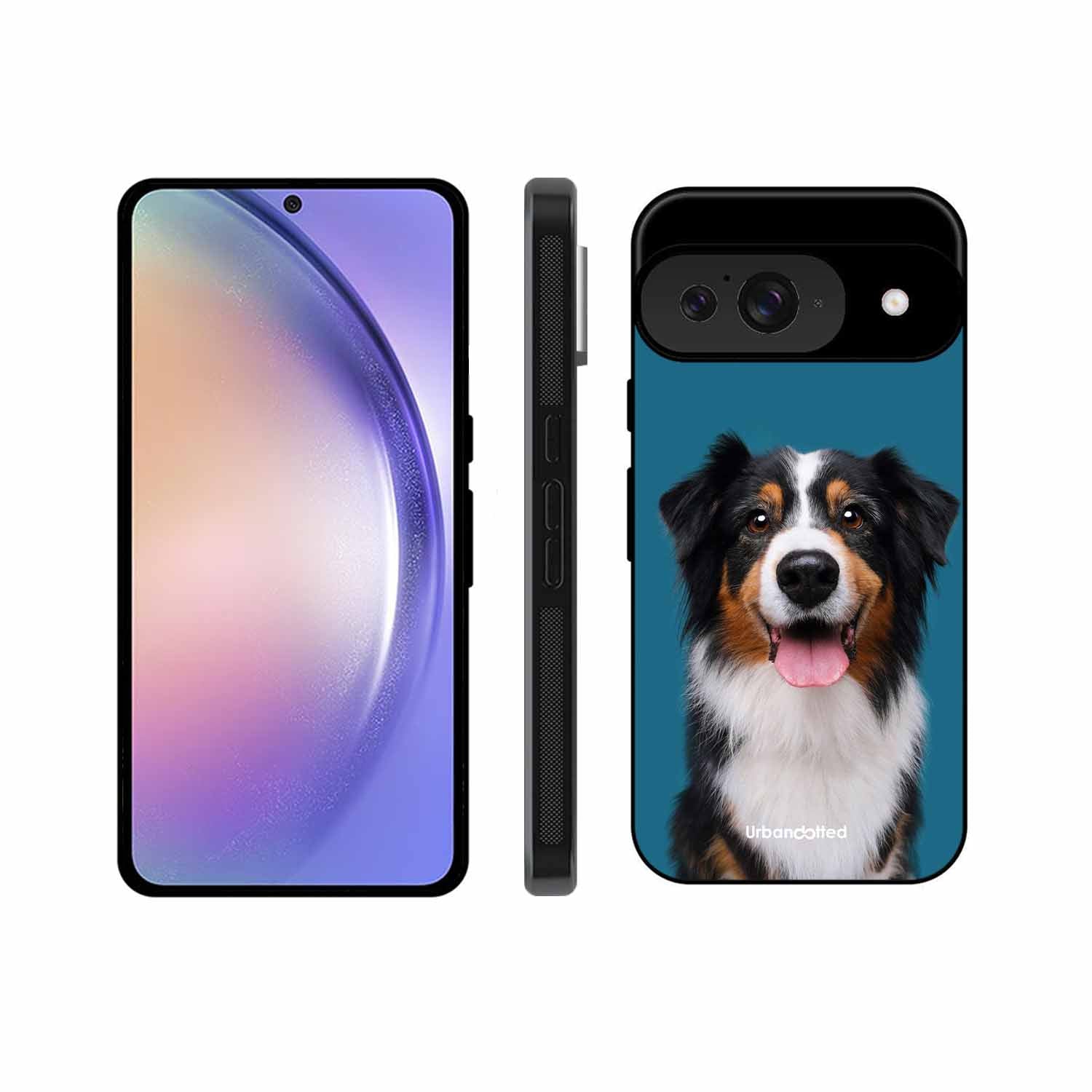 Aussie Shepherd Smile Glass Case For Google Pixel 9