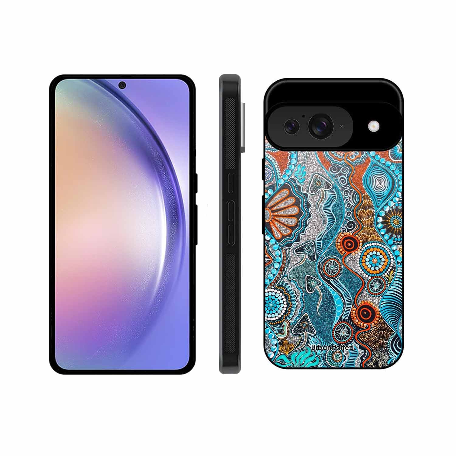 Aboriginal Art Story Glass Case For Google Pixel 9