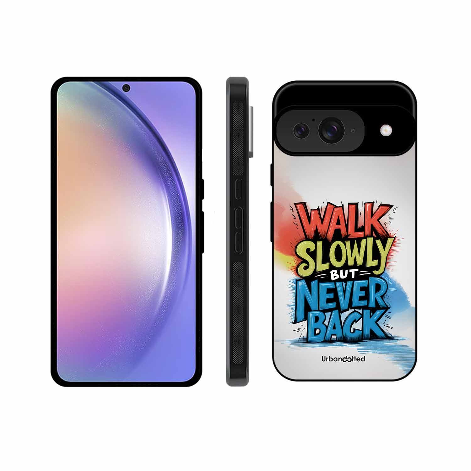 Walk Slowly But Never Back Glass Case For Google Pixel 9