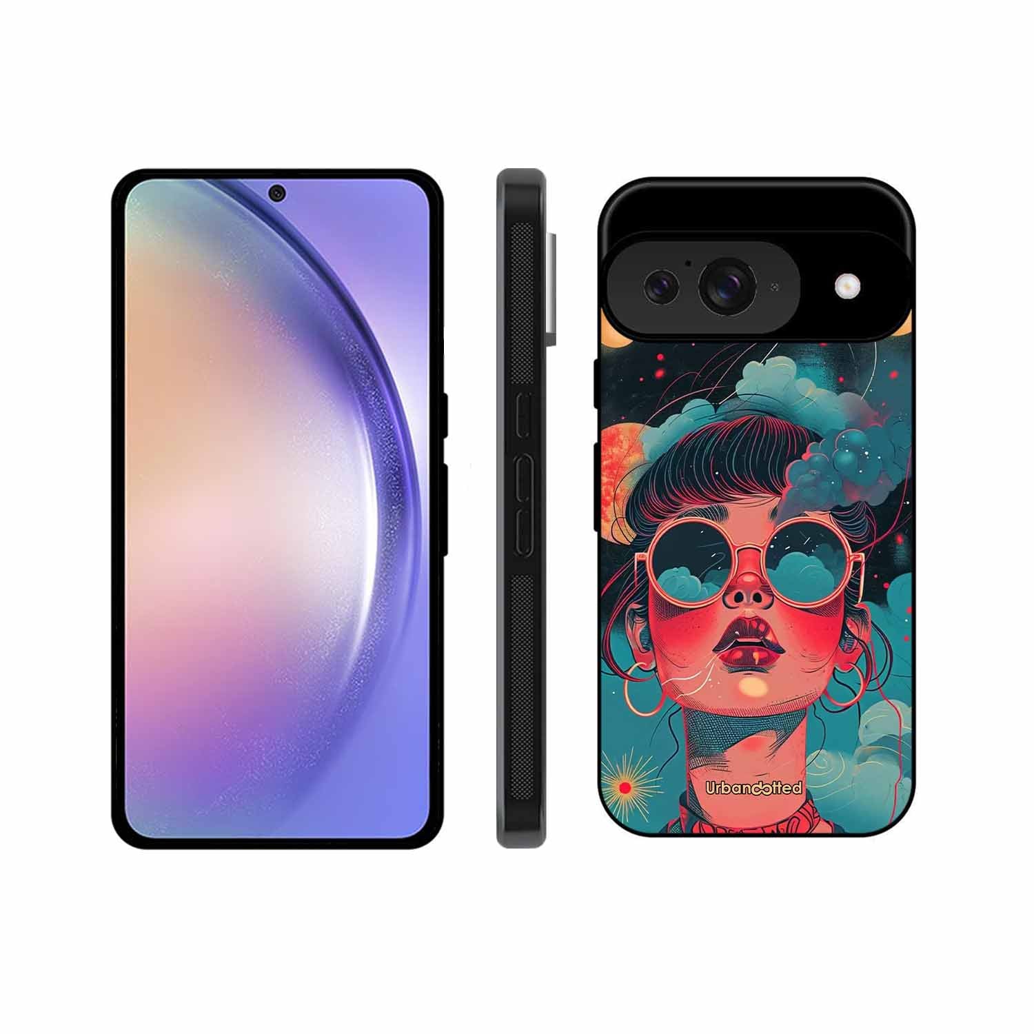 Starry Eyed Wonder Glass Case For Google Pixel 9