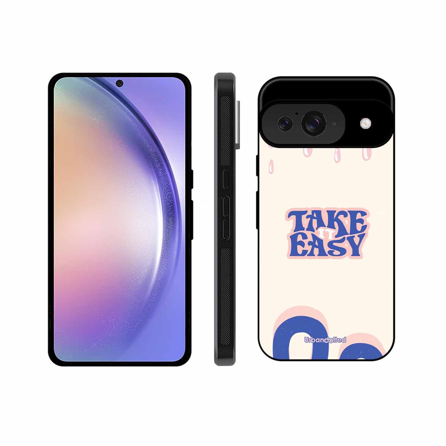 Take It Easy Drip Glass Case For Google Pixel 9